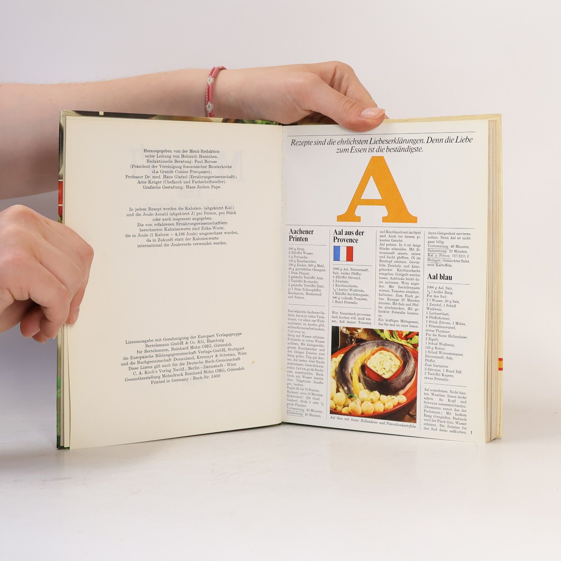 Various authors Menu 1. Das große moderne Kochlexikon