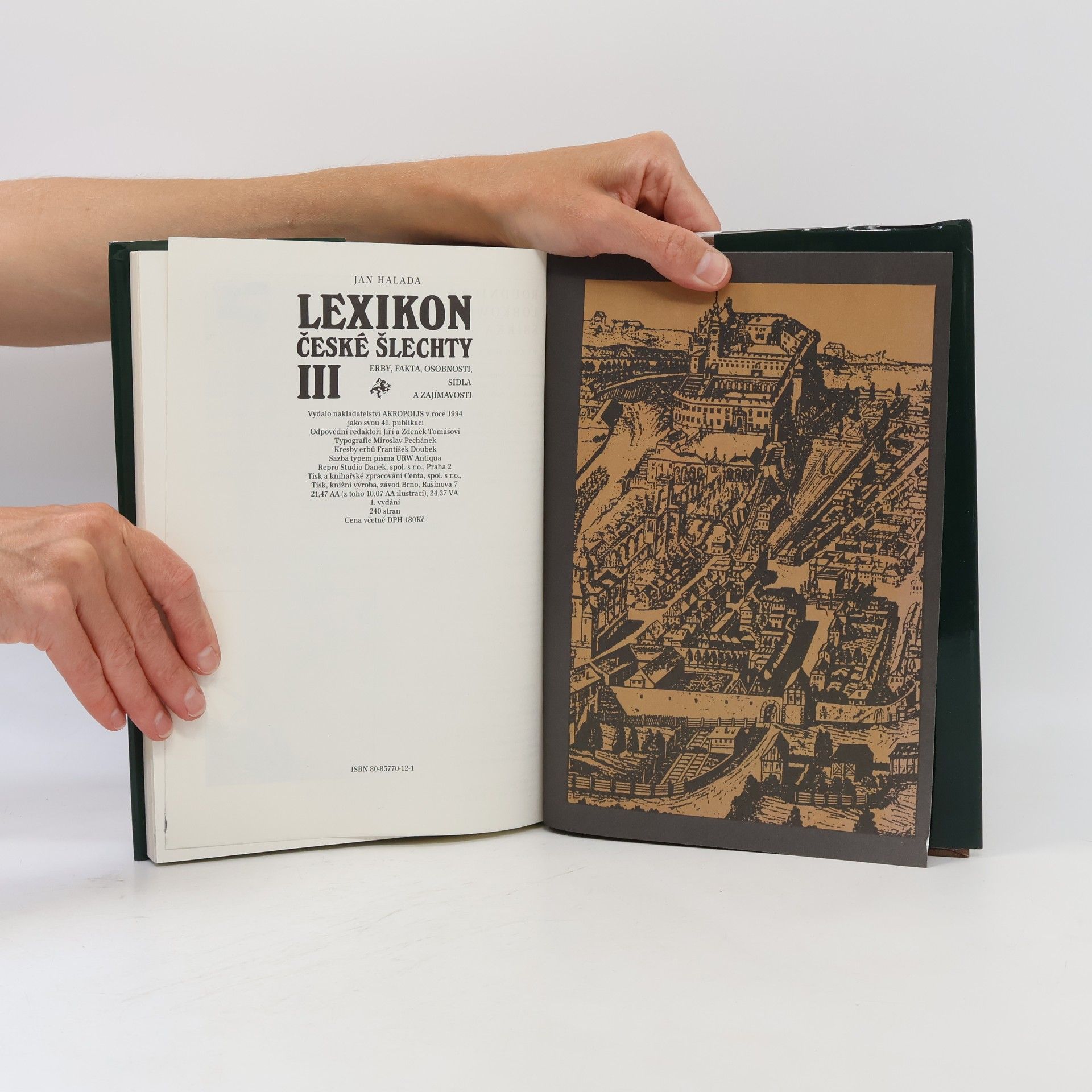 Jan Halada Lexikon české šlechty III.