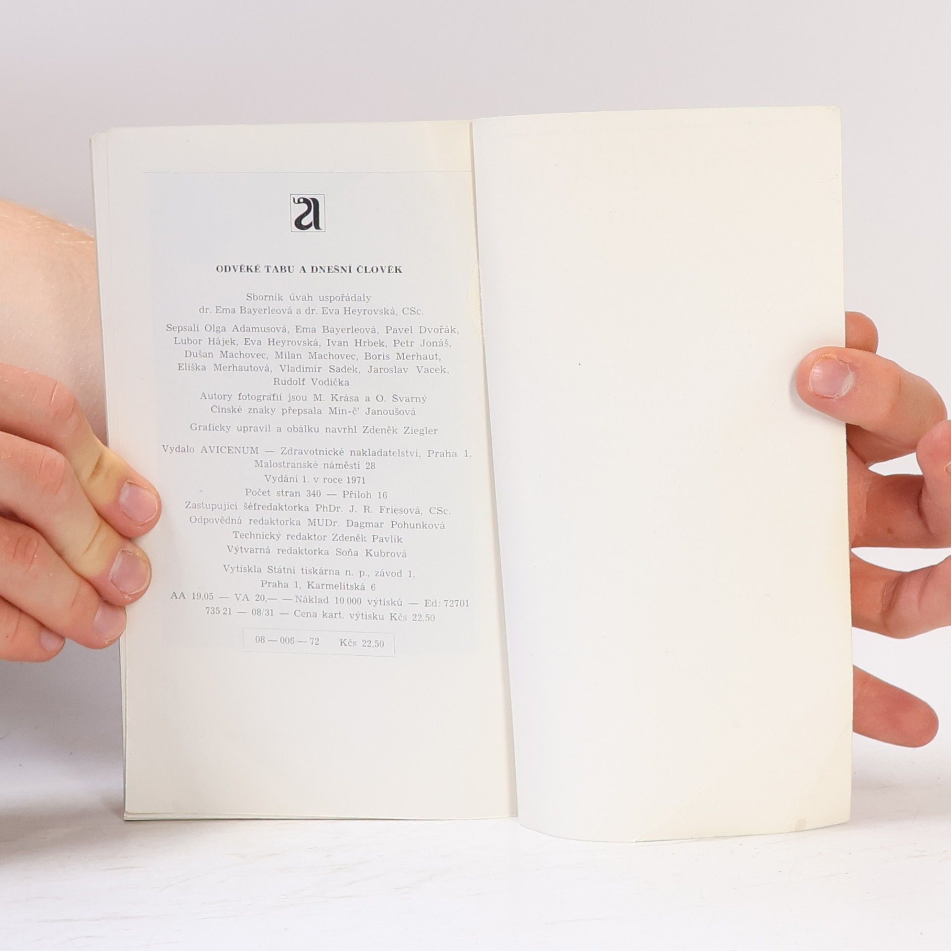 Autorenkollektiv Odvěké tabu a dnešní člověk