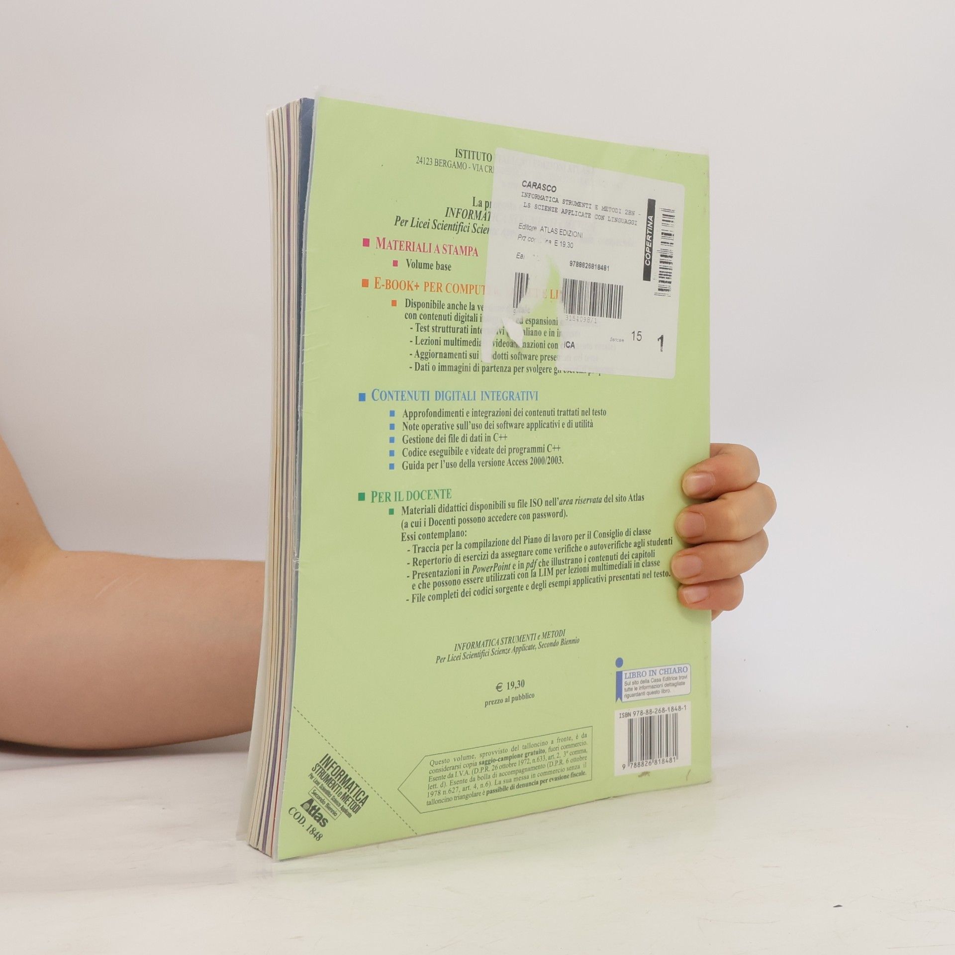 Agostino Lorenzi Informatica strumenti e metodi. Per il secondo biennio delle scuole superiori. Con e-book. Con espansione online