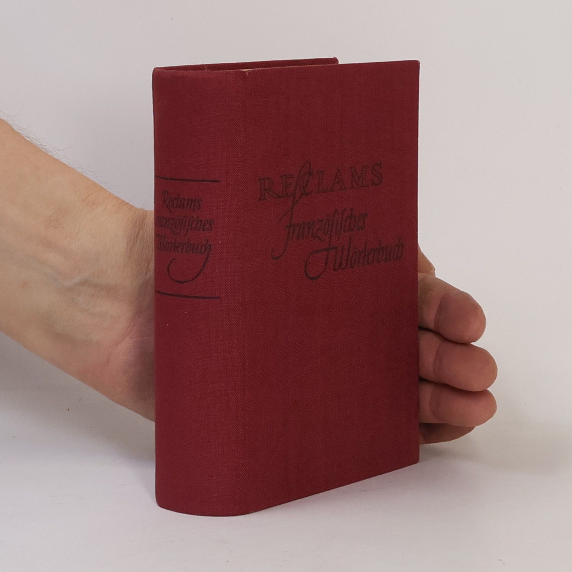 AA.VV. Reclams Wörterbuch der französischen und deutschen Sprache