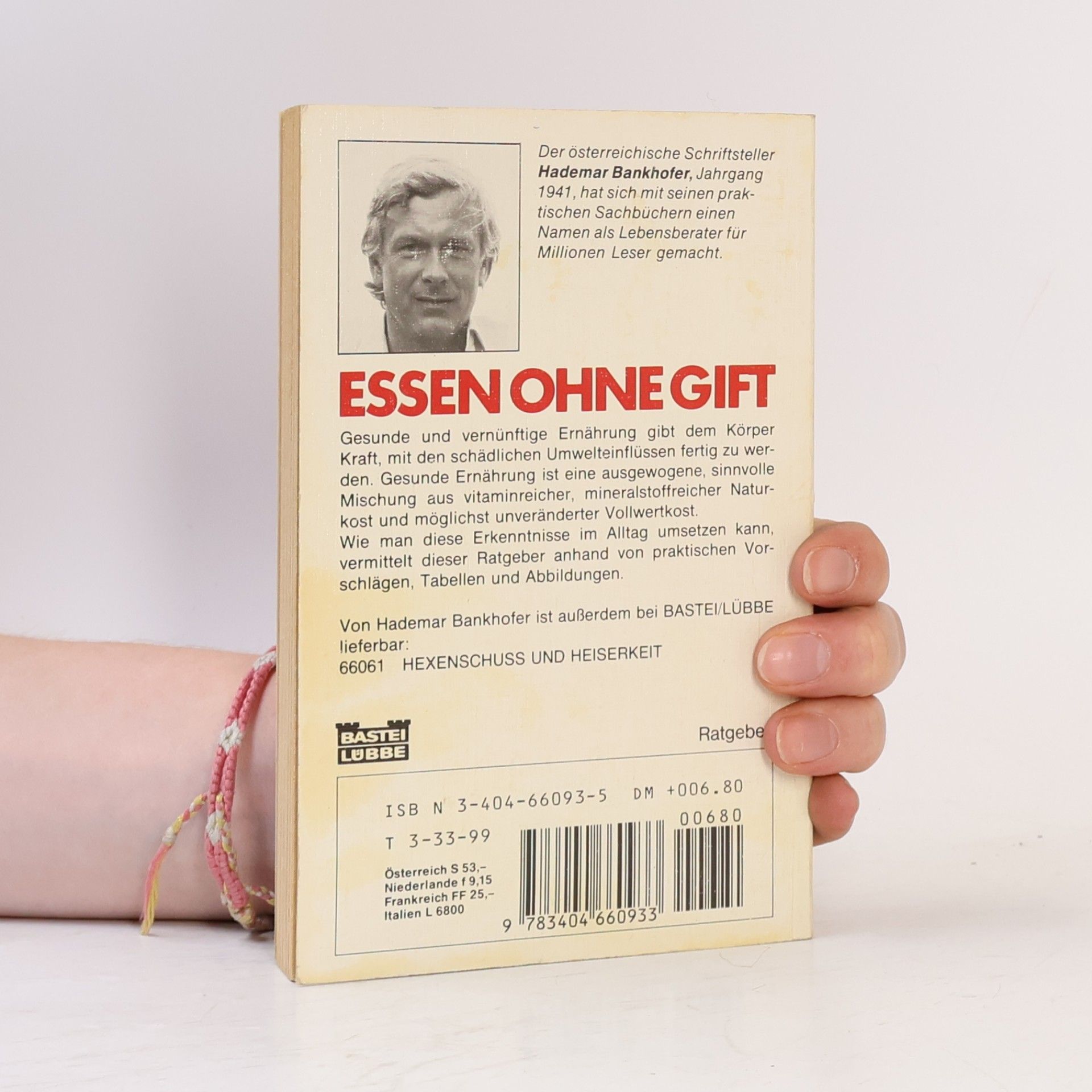 Hademar Bankhofer Essen ohne Gift
