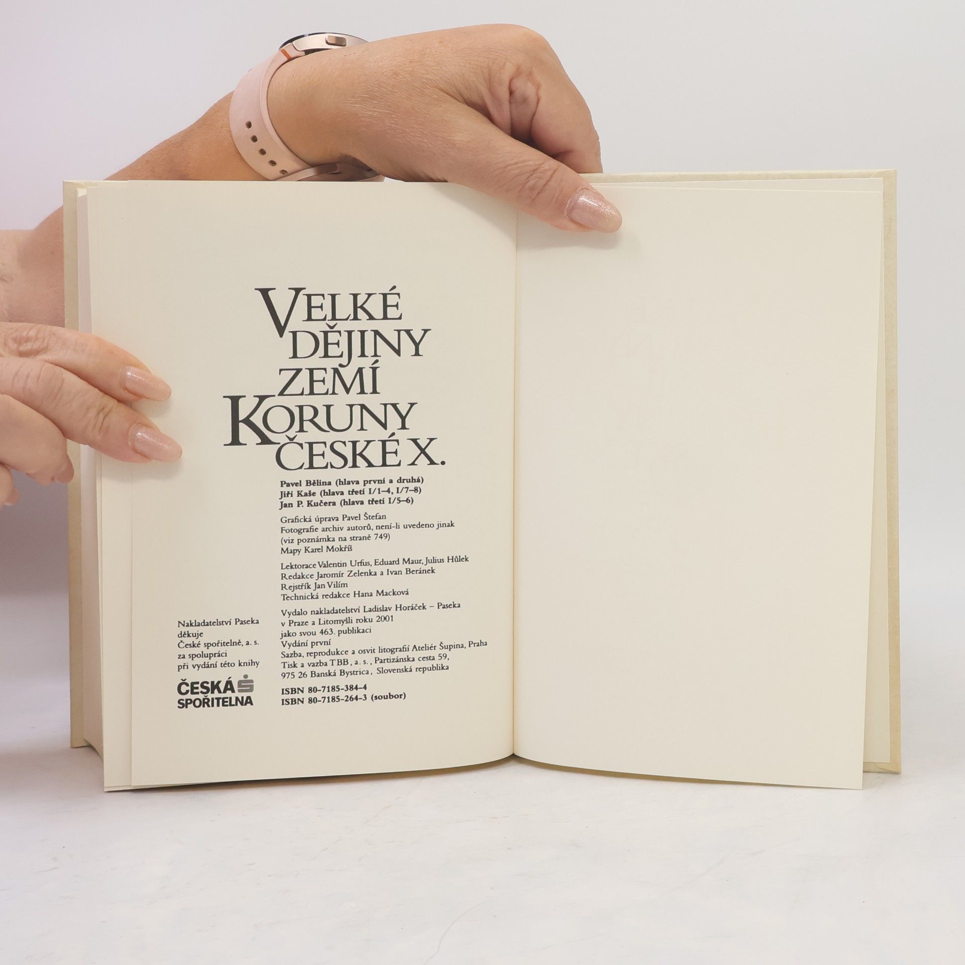 Pavel Bělina Velké dějiny zemí Koruny české X. 1740-1792