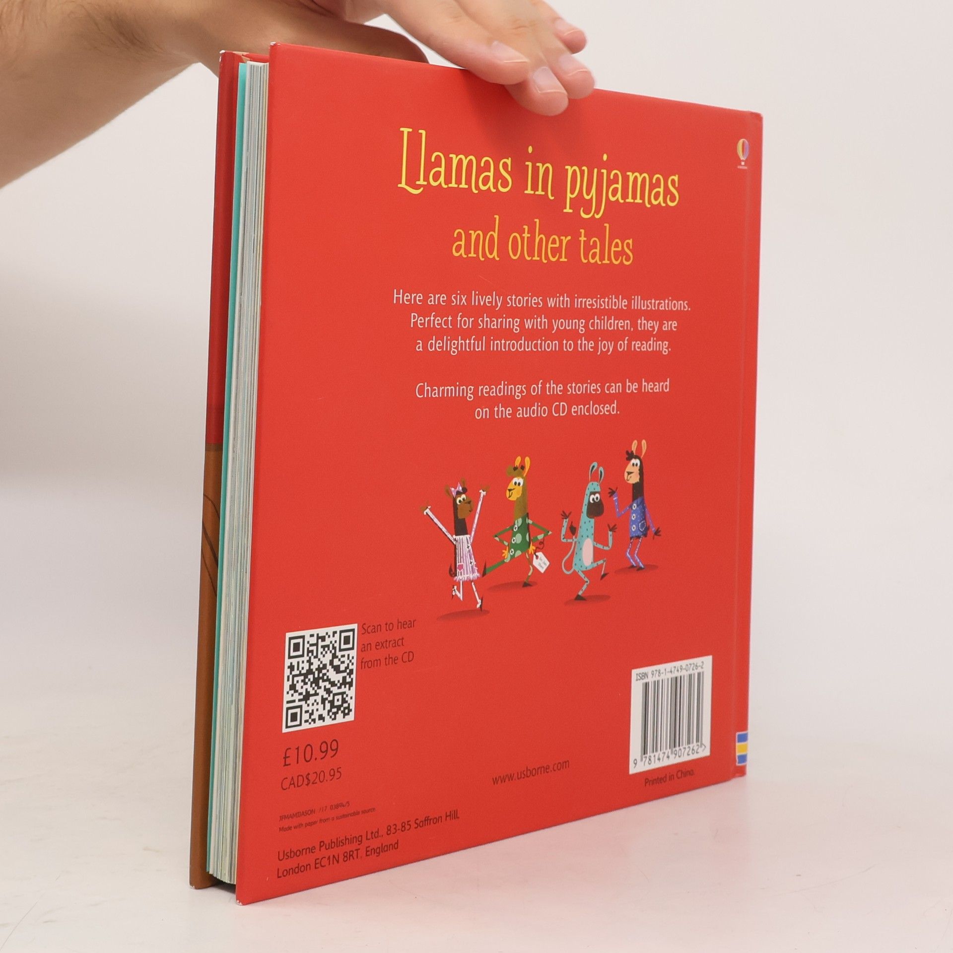 Russell Punter Llamas in Pyjamas and Other Tales with Audio CD