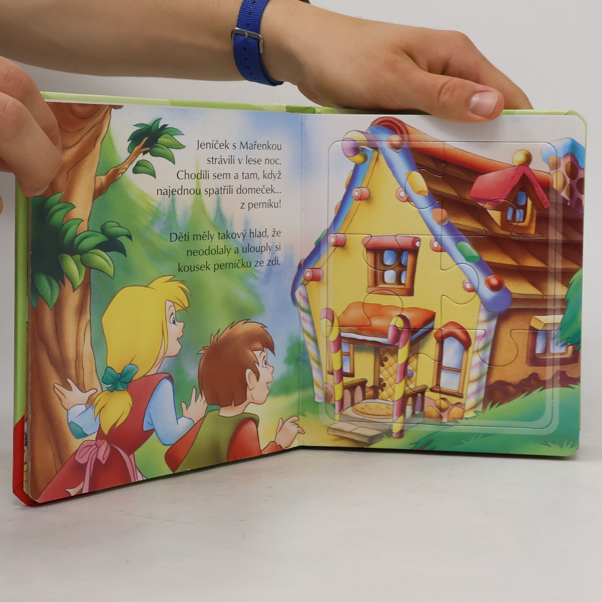 Kolektiv autorů Jeníček a Mařenka : pohádka s puzzle