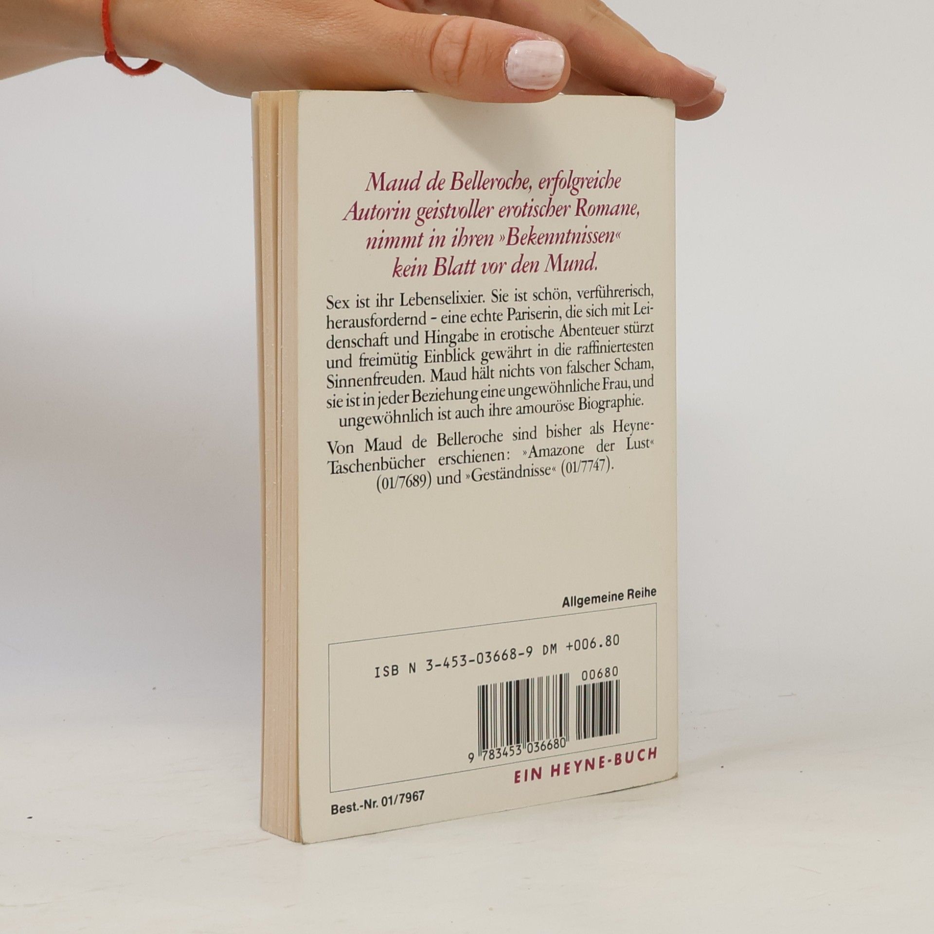 Maud de Belleroche Bekenntnisse