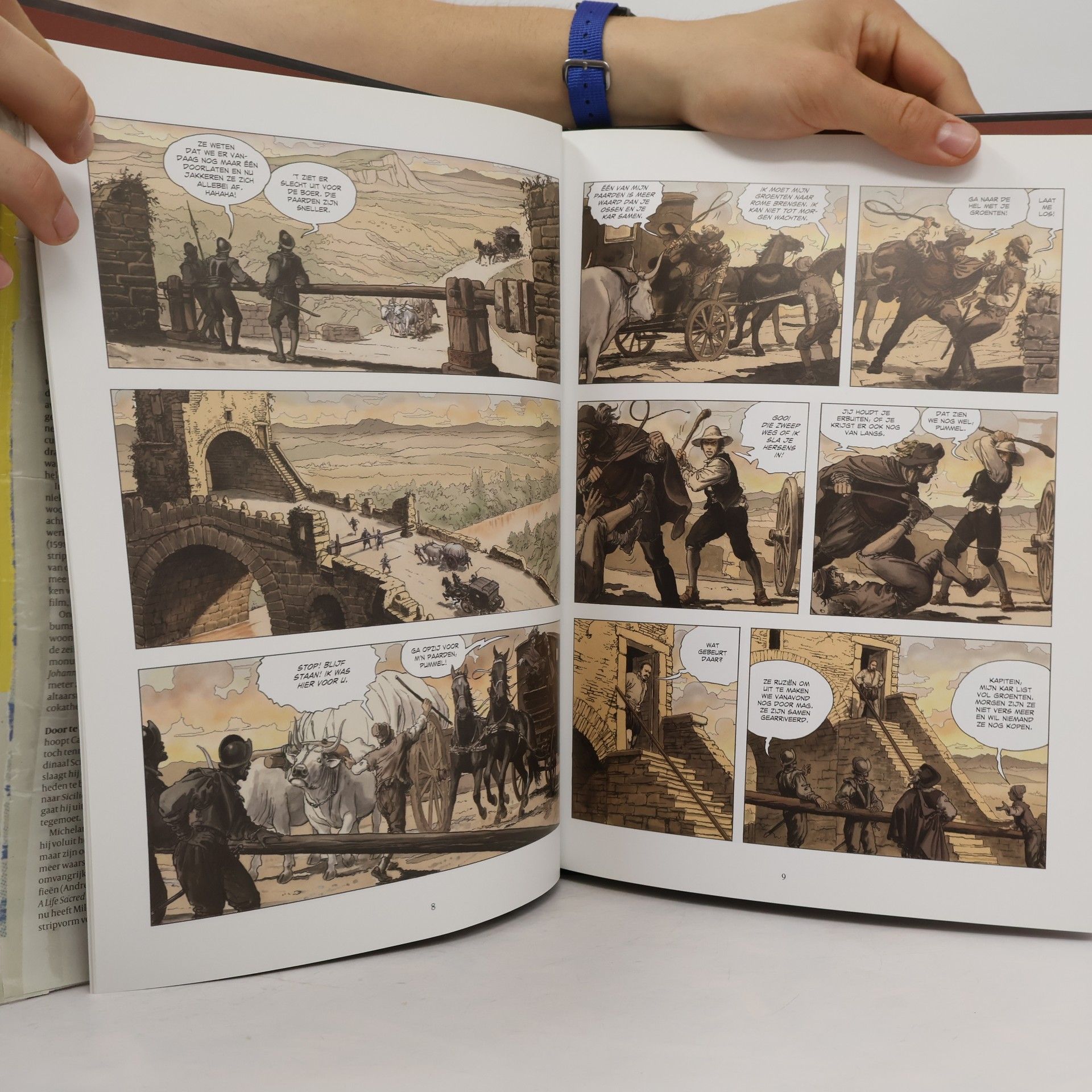 Milo Manara Caravaggio - 1: Met degen en palet