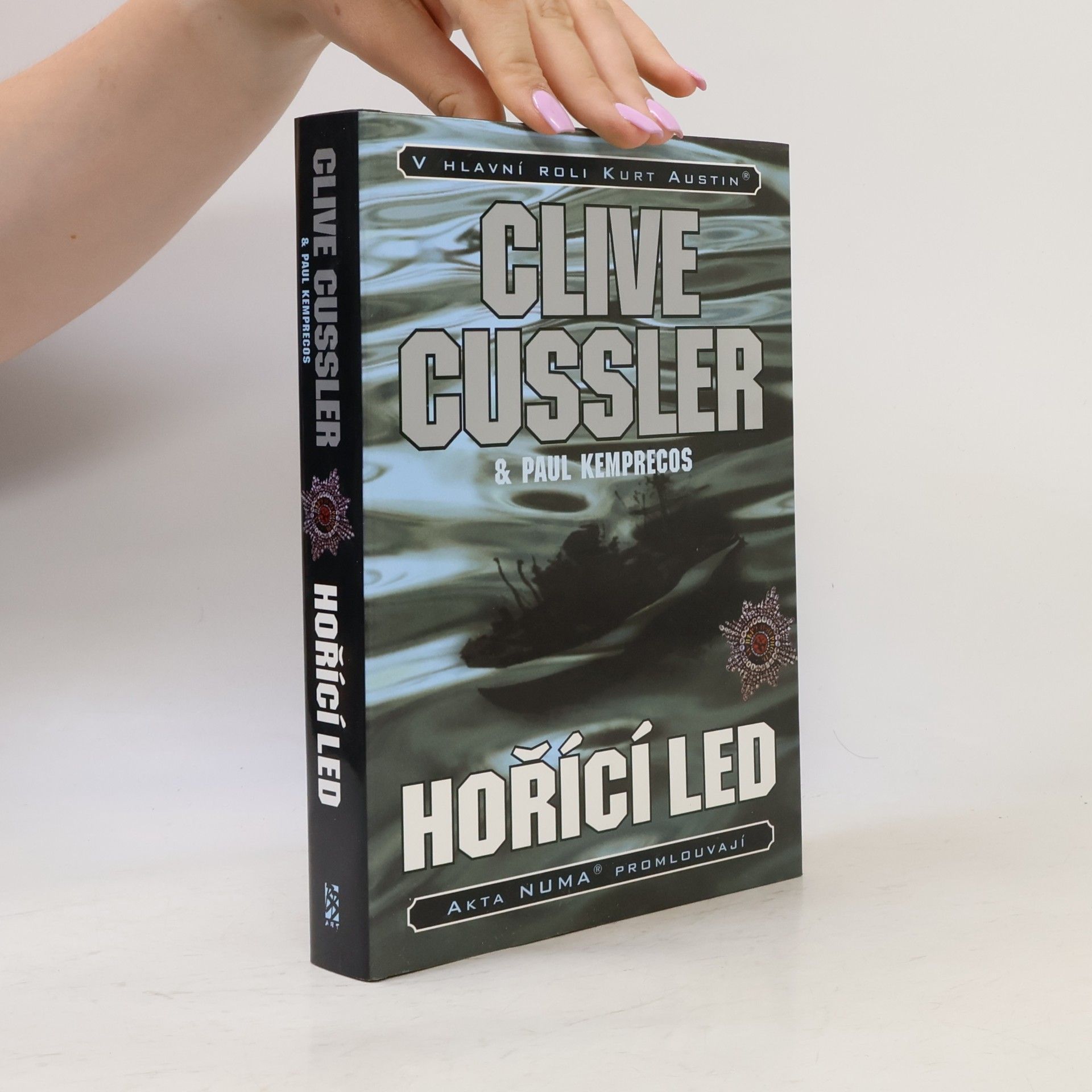 Clive Cussler Hořící led