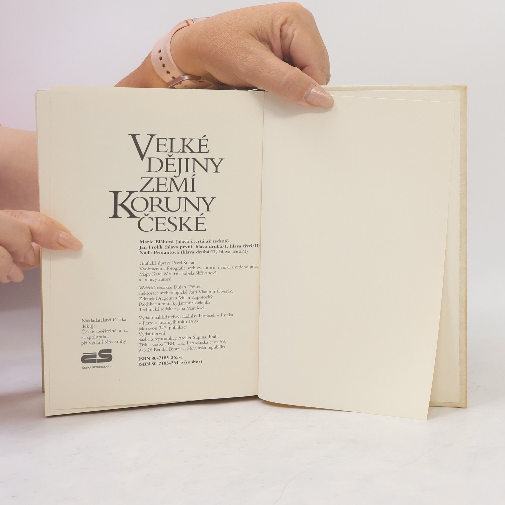 Marie Bláhová Velké dějiny zemí Koruny české I. Do roku 1197