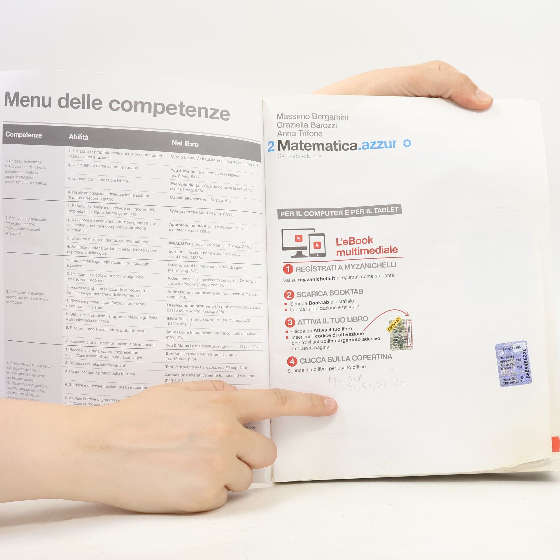 Massimo Bergamini Matematica azzurro 2