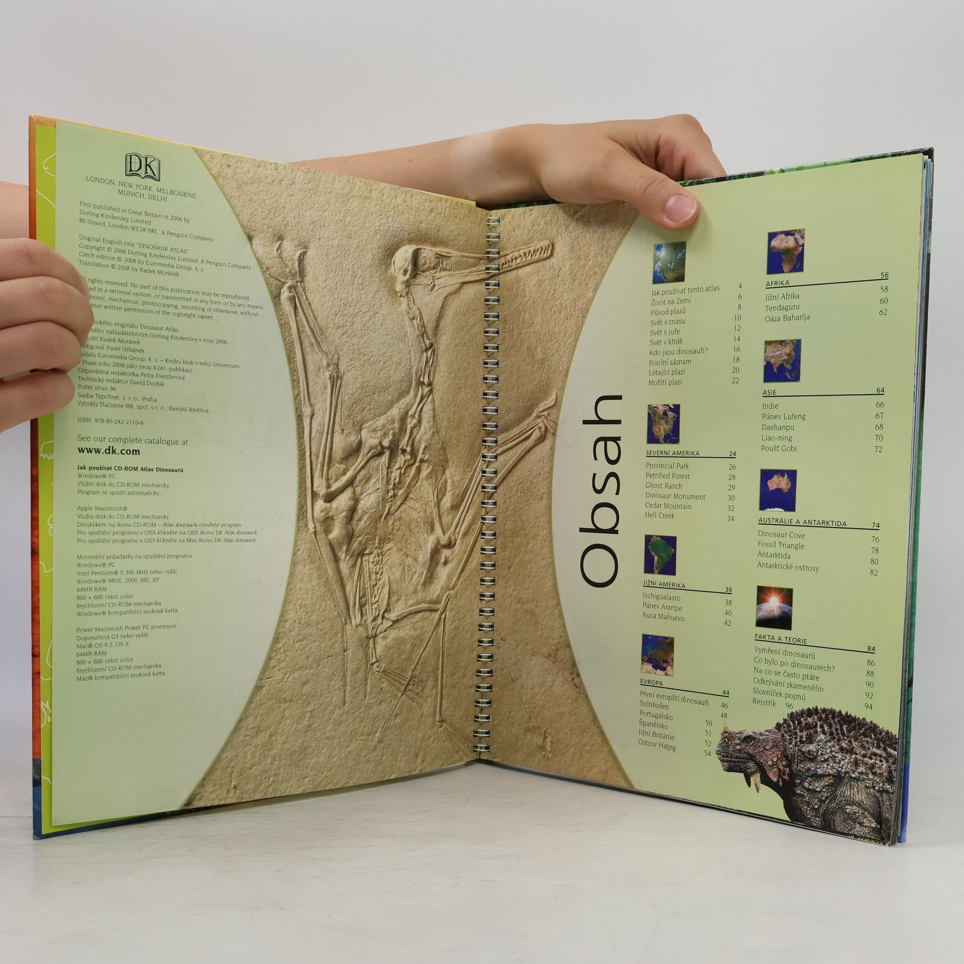 John Malam Atlas dinosaurů. Úžasná cesta zaniklým světem