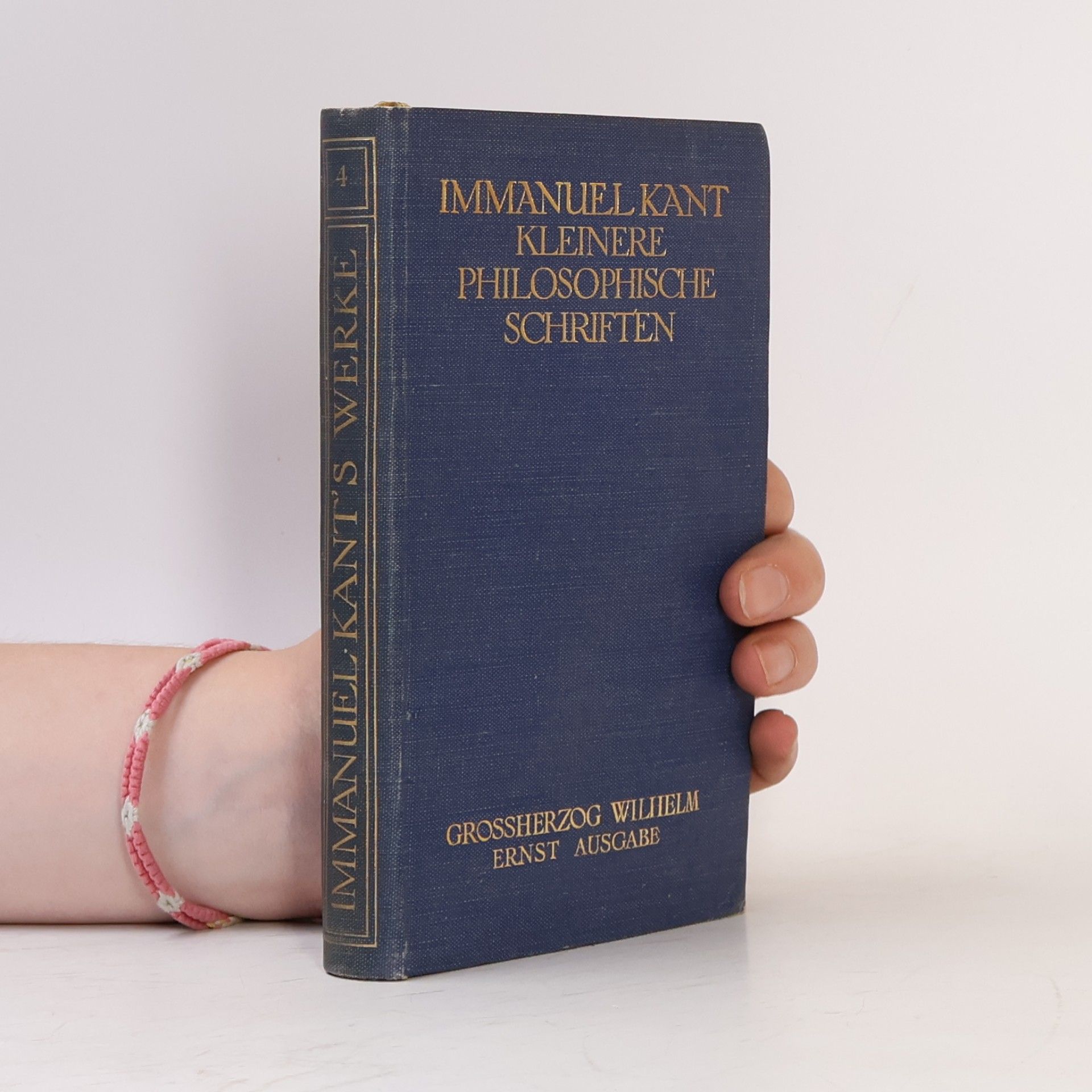 Immanuel Kant Kleinere Philosophische Schriften