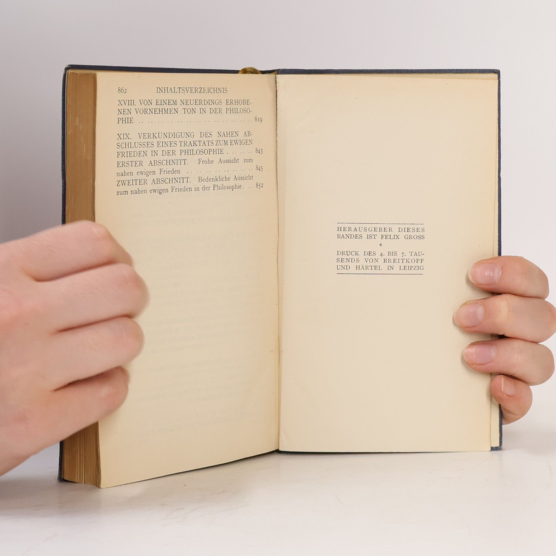 Immanuel Kant Kleinere Philosophische Schriften