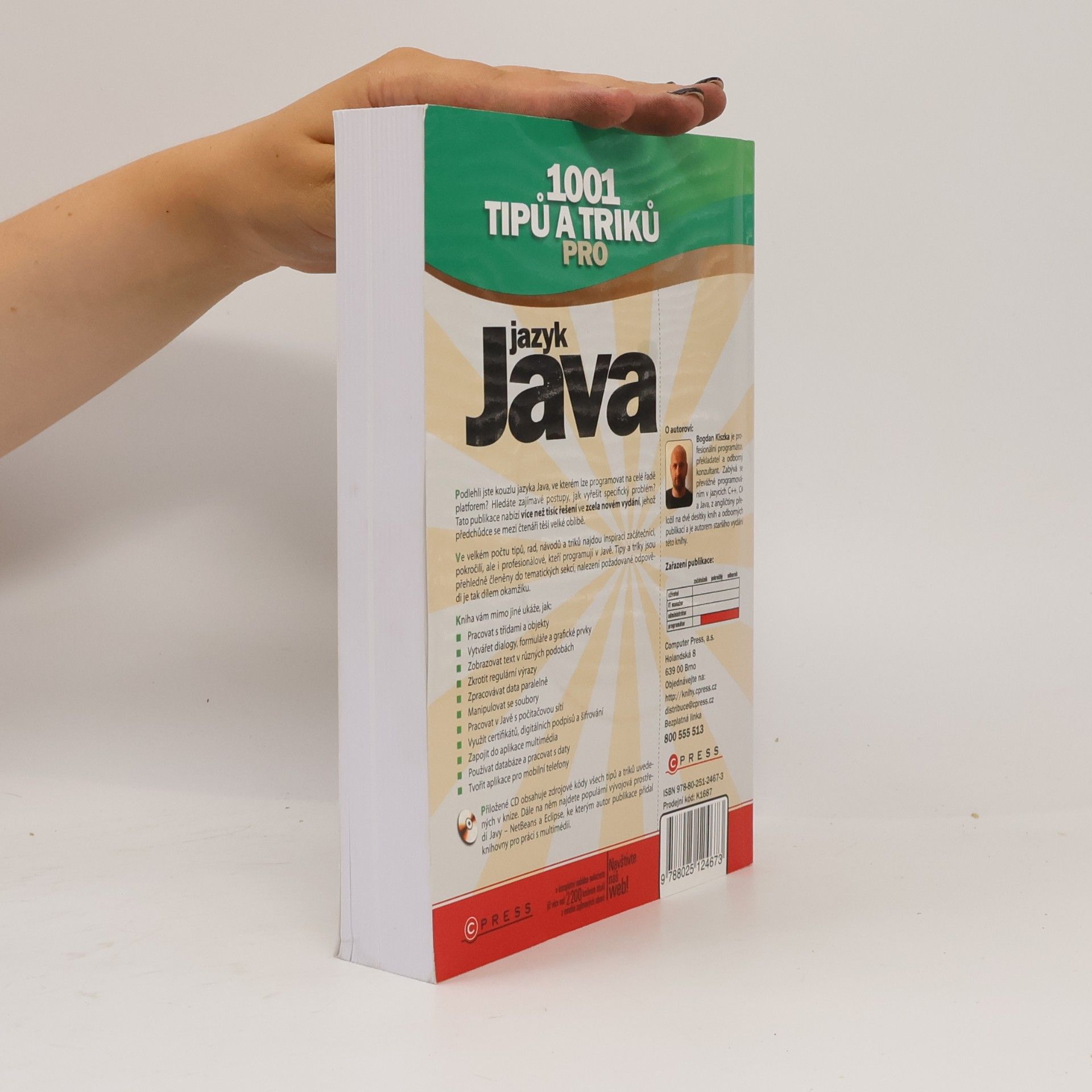 Bogdan Kiszka 1001 tipů a triků pro jazyk Java