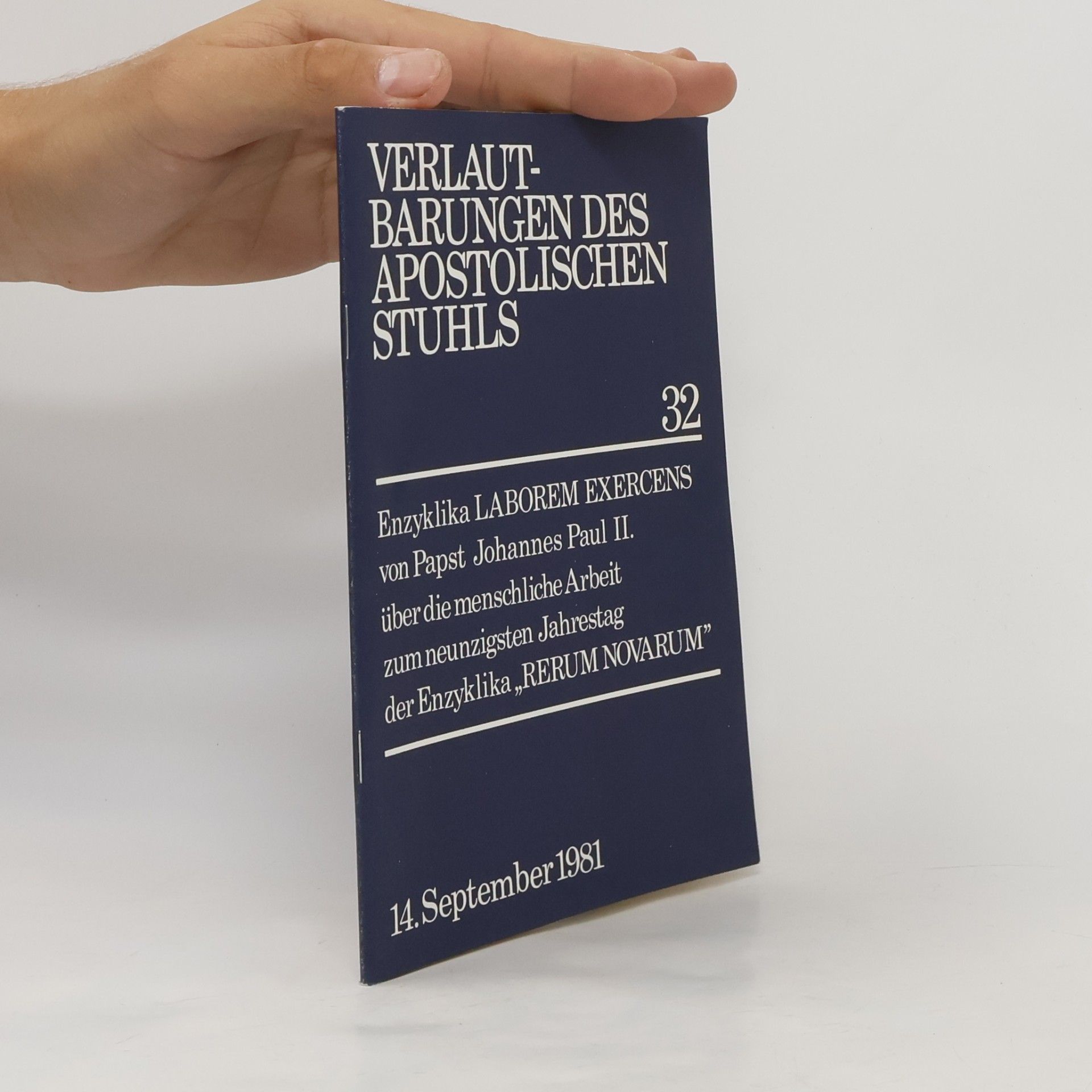 John Paul II Verlautbarungen des Apostolischen Stuhls 32