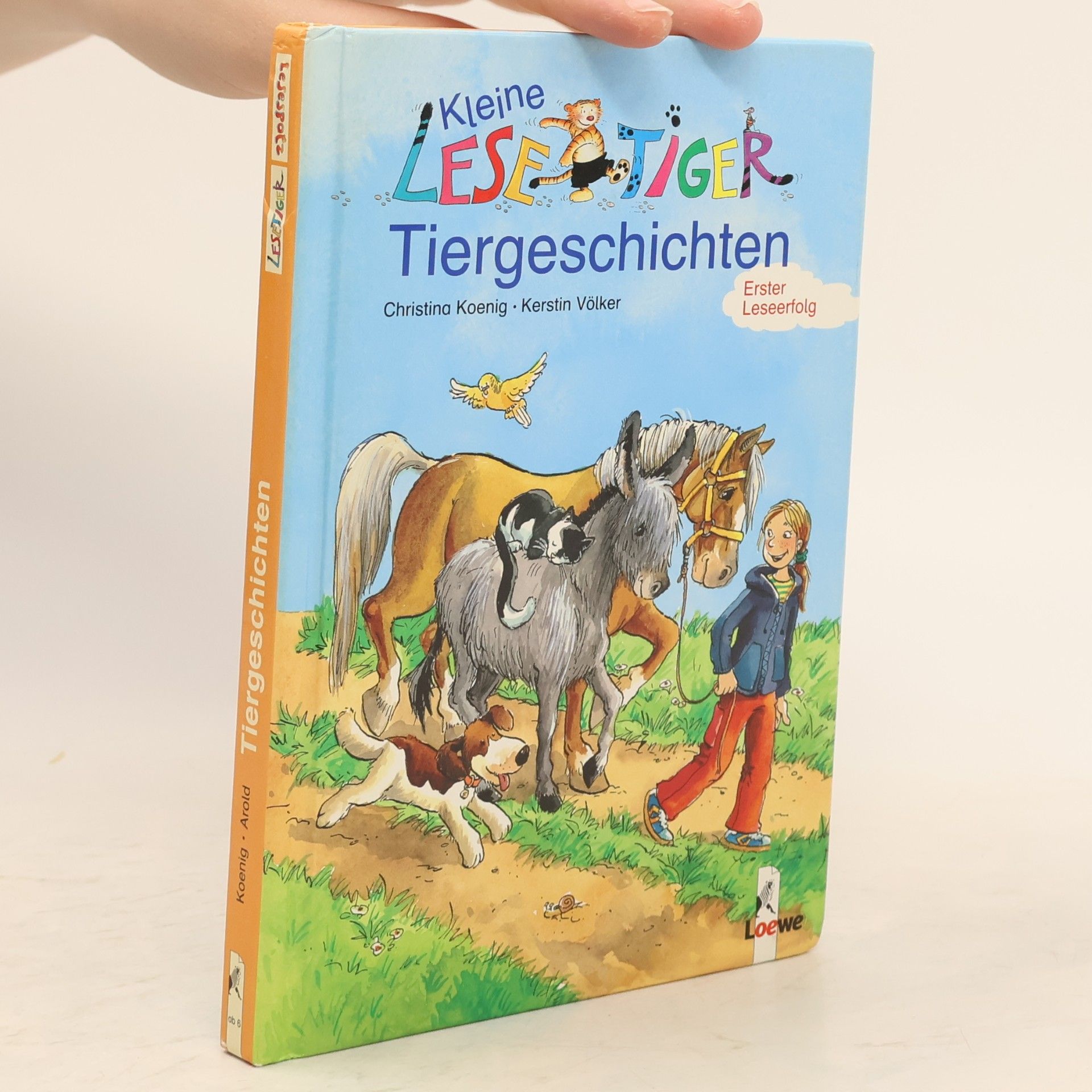 Christina Koenig Kleine Lesetiger-Tiergeschichten