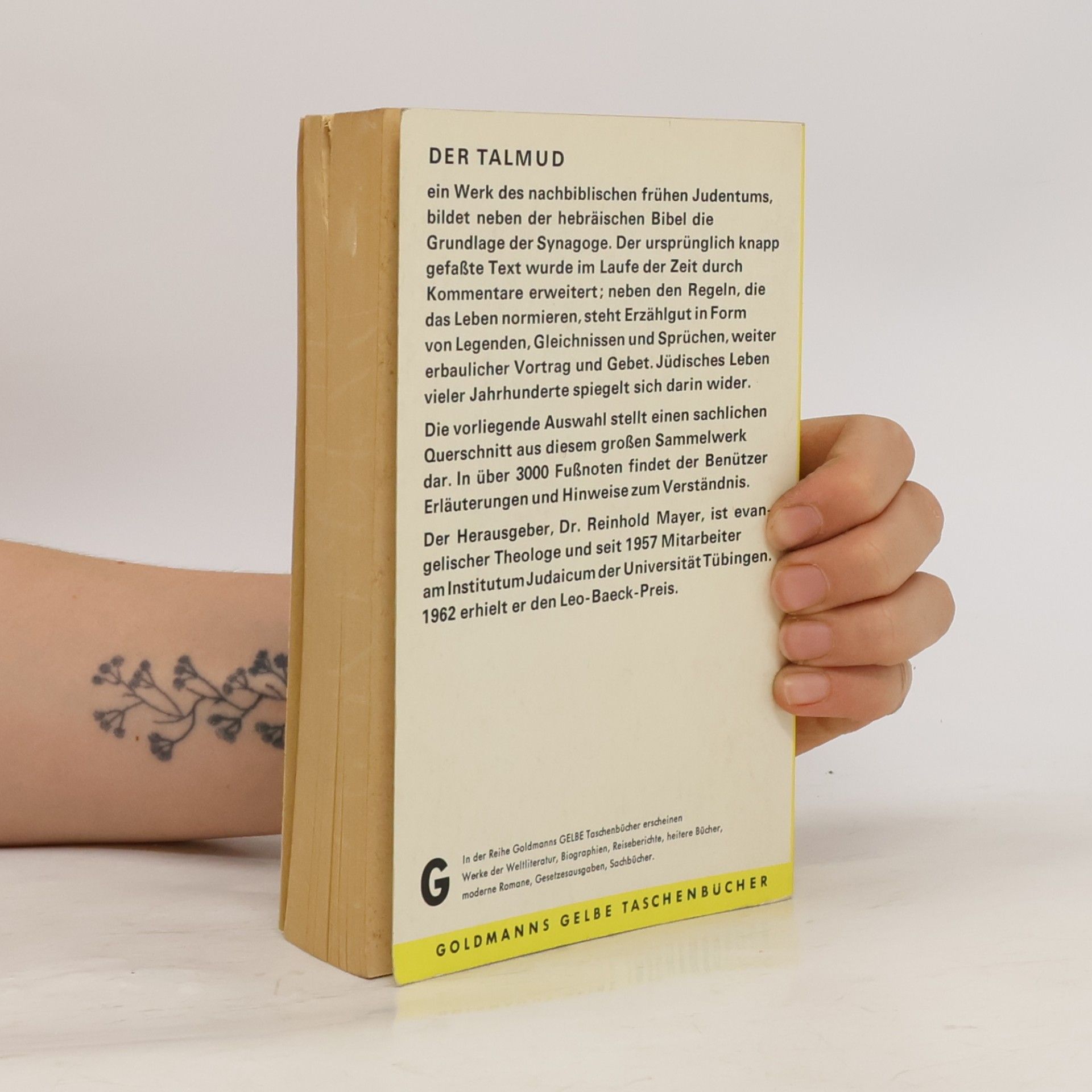 Reinhold Mayer Der babylonische Talmud