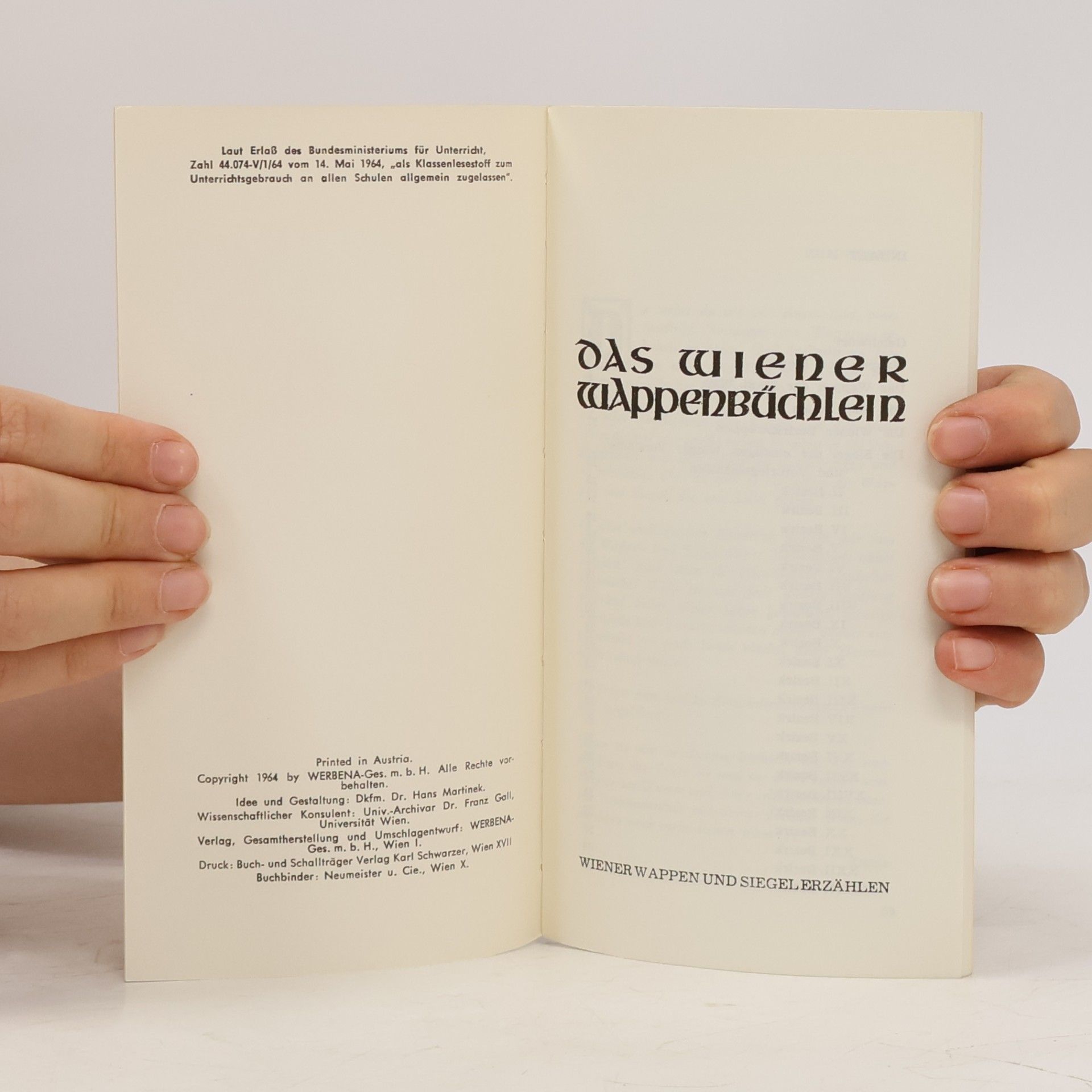 Autorenkollektiv Das Wiener Wappenbüchlein