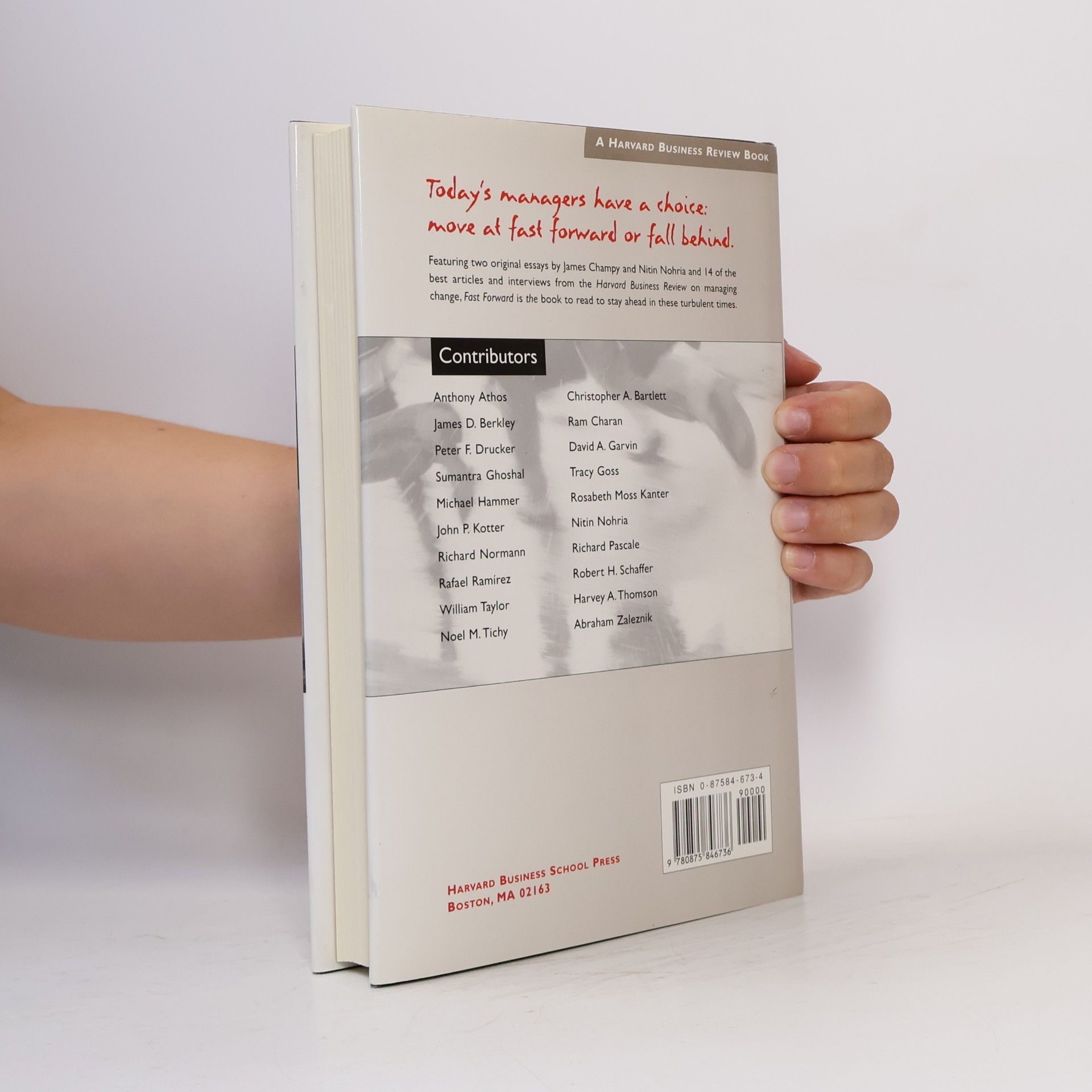 James Champy Harvard Business Review Book Series: Fast Forward