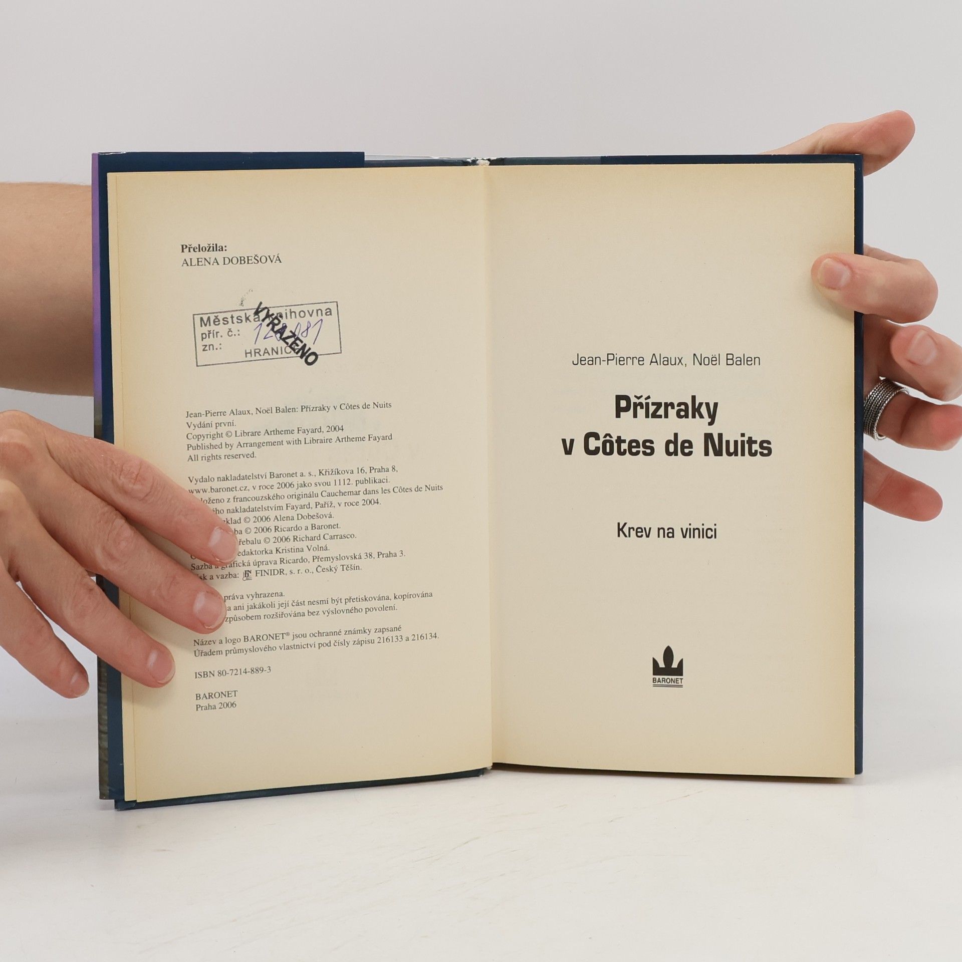 Jean-Pierre Alaux Přízraky v Cotes de Nuits