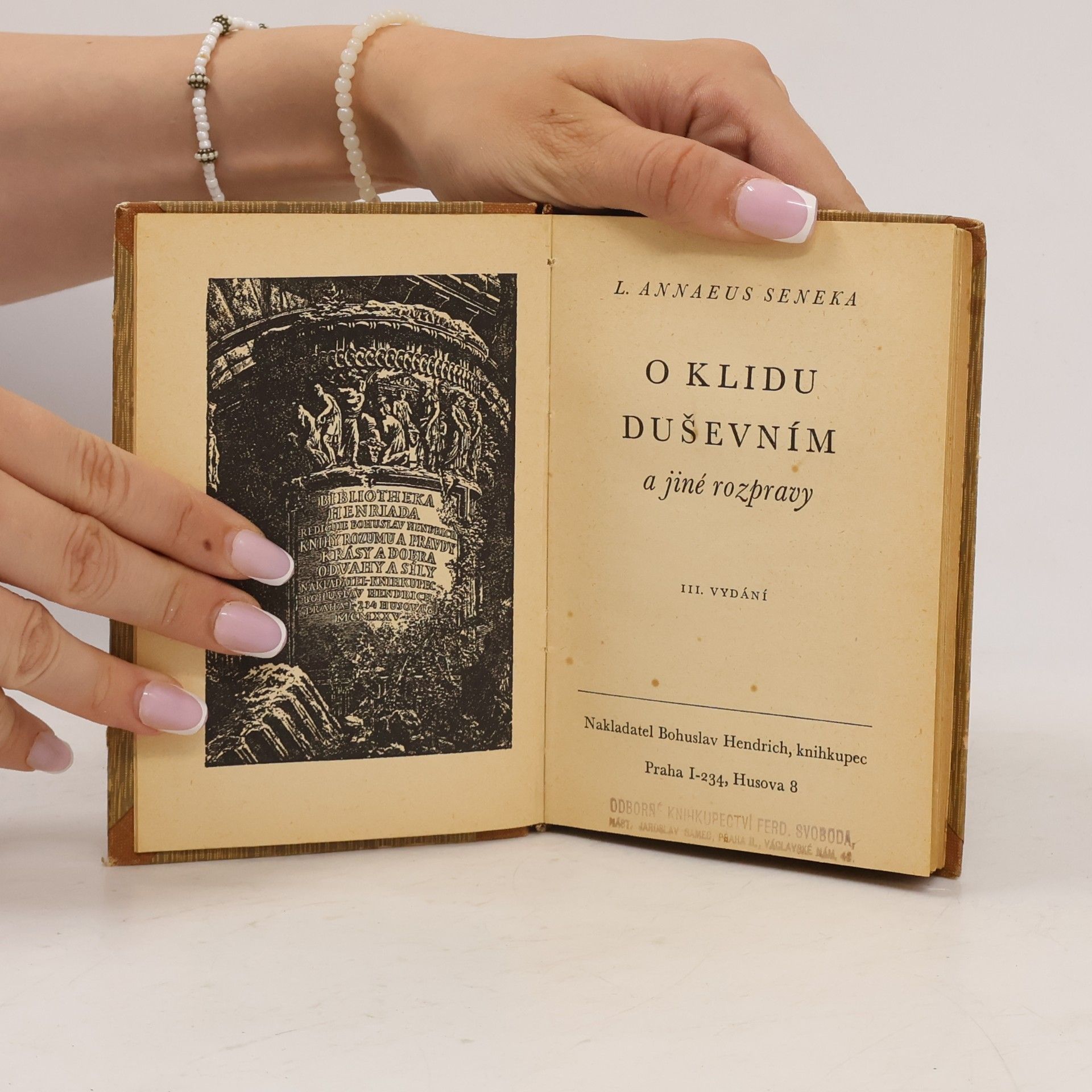Lucius Annaeus Seneca O klidu duševním a jiné rozpravy