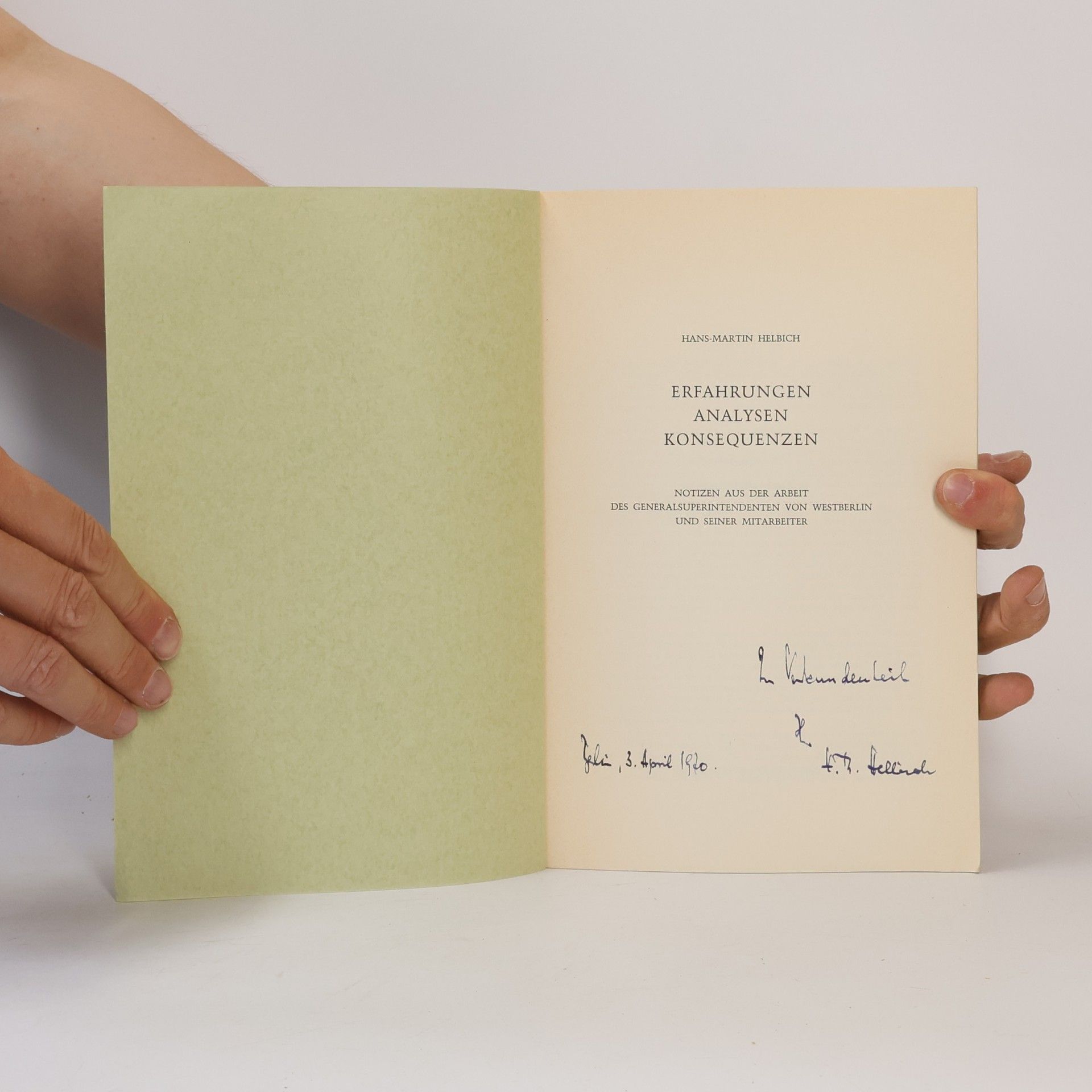 Autores varios Erfahrungen. Analysen. Konsequenzen