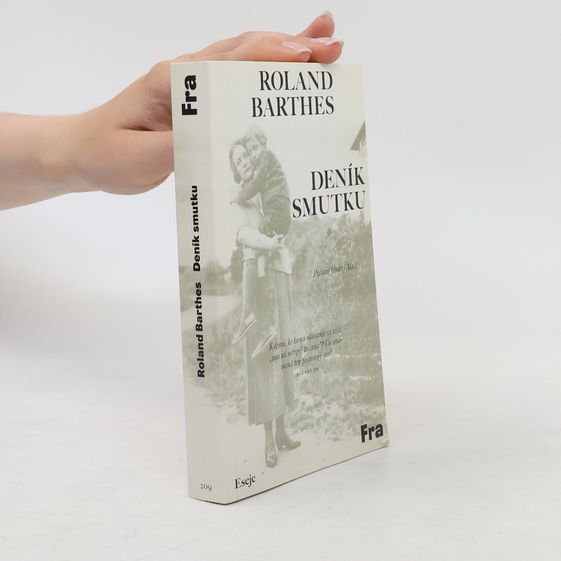 Roland Barthes Deník smutku
