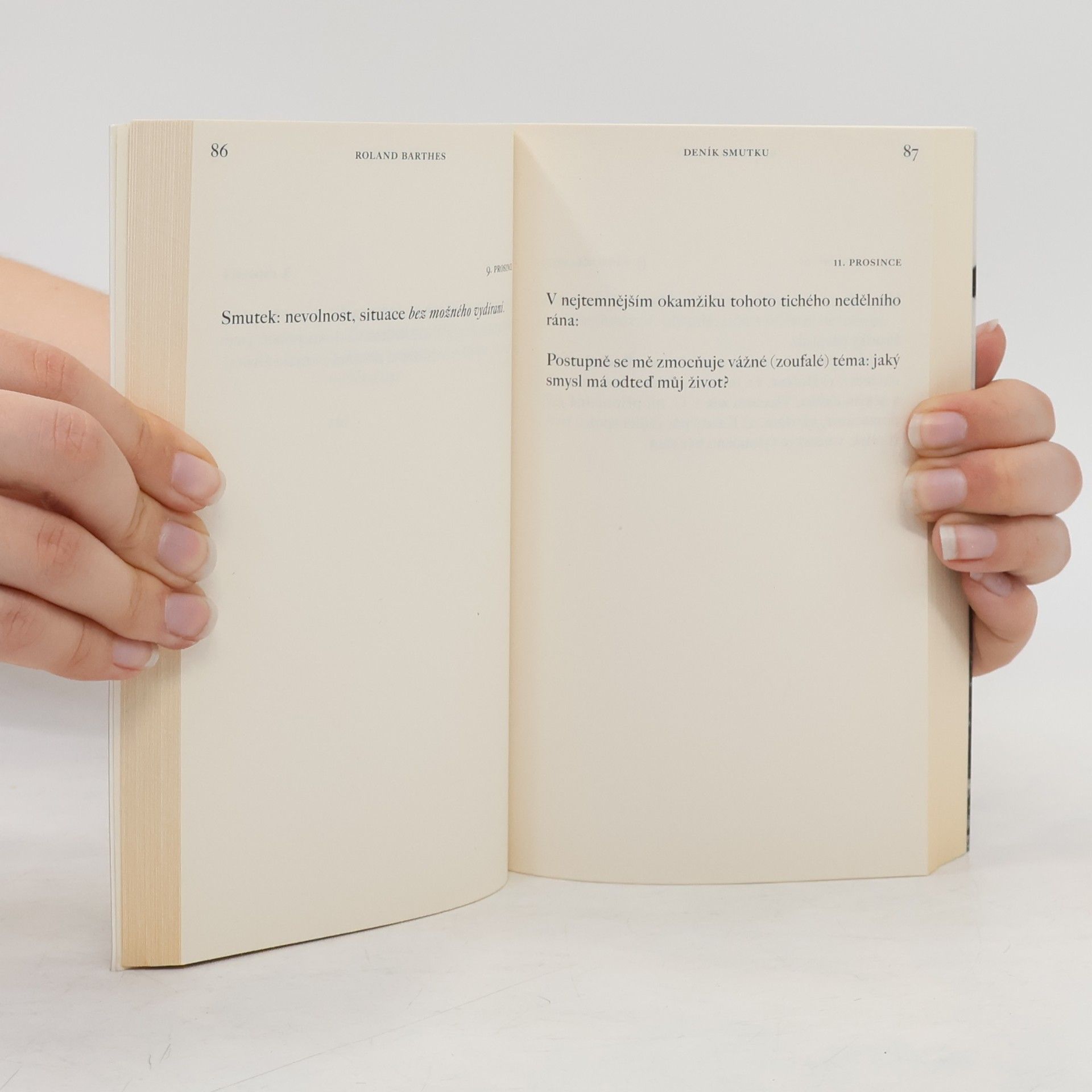 Roland Barthes Deník smutku