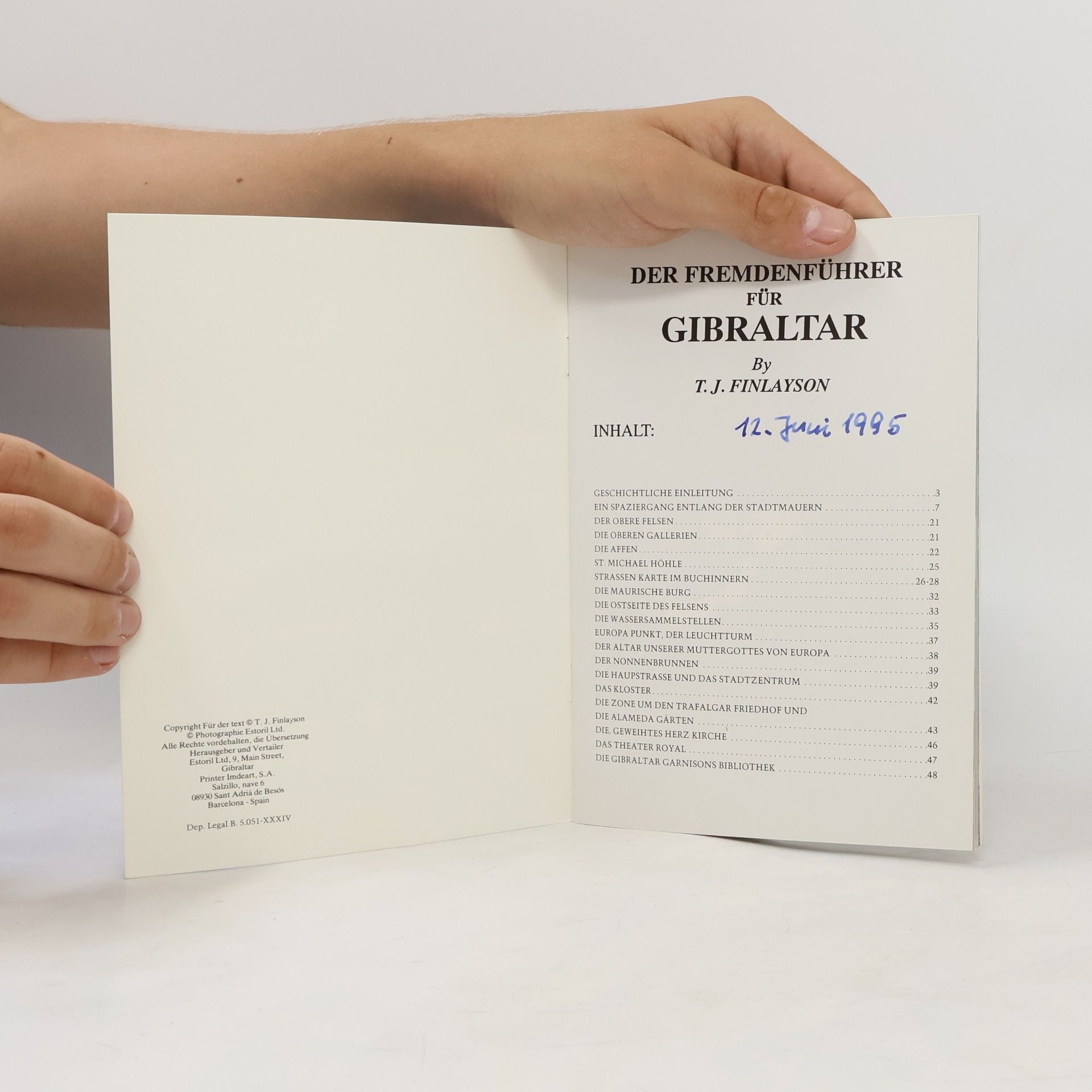 T. J. Finlayson Gibralrar