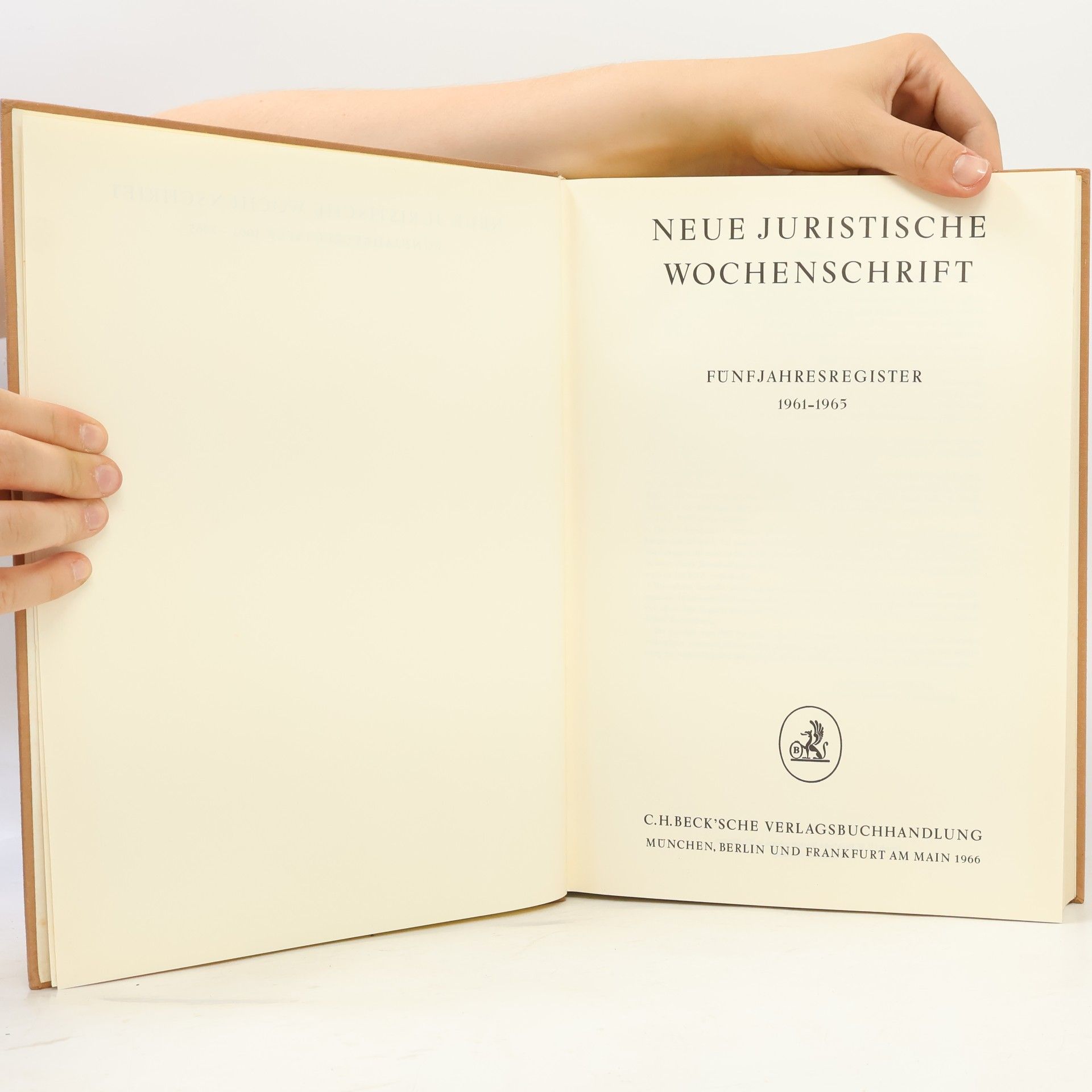 Auteurscollectief Neue juristische Wochenschrift