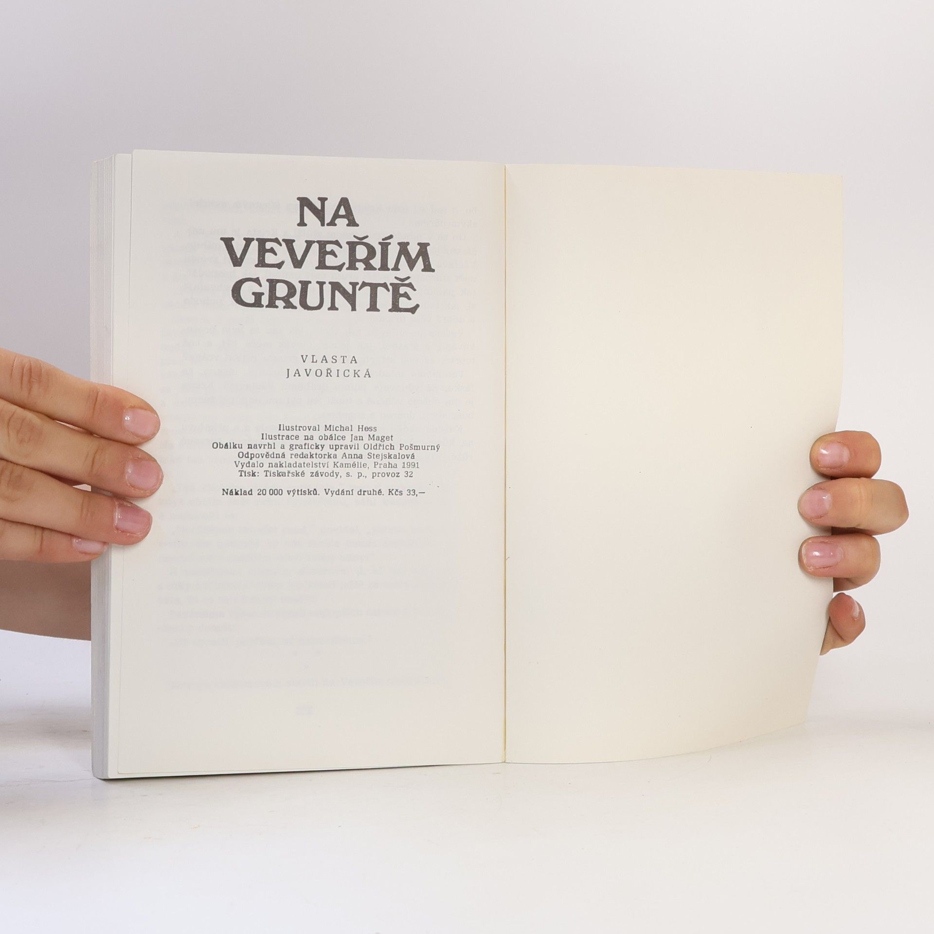 Vlasta Javořická Na veveřím gruntě