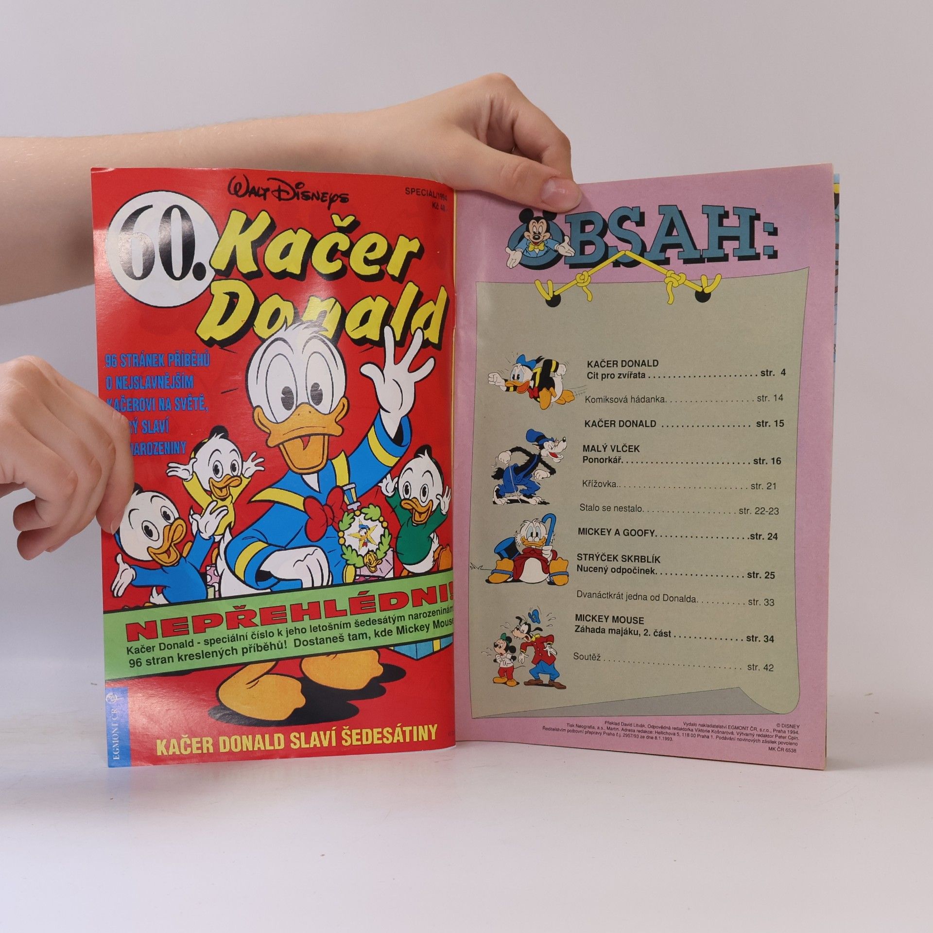 Kolektiv autorů Mickey Mouse 16/1994