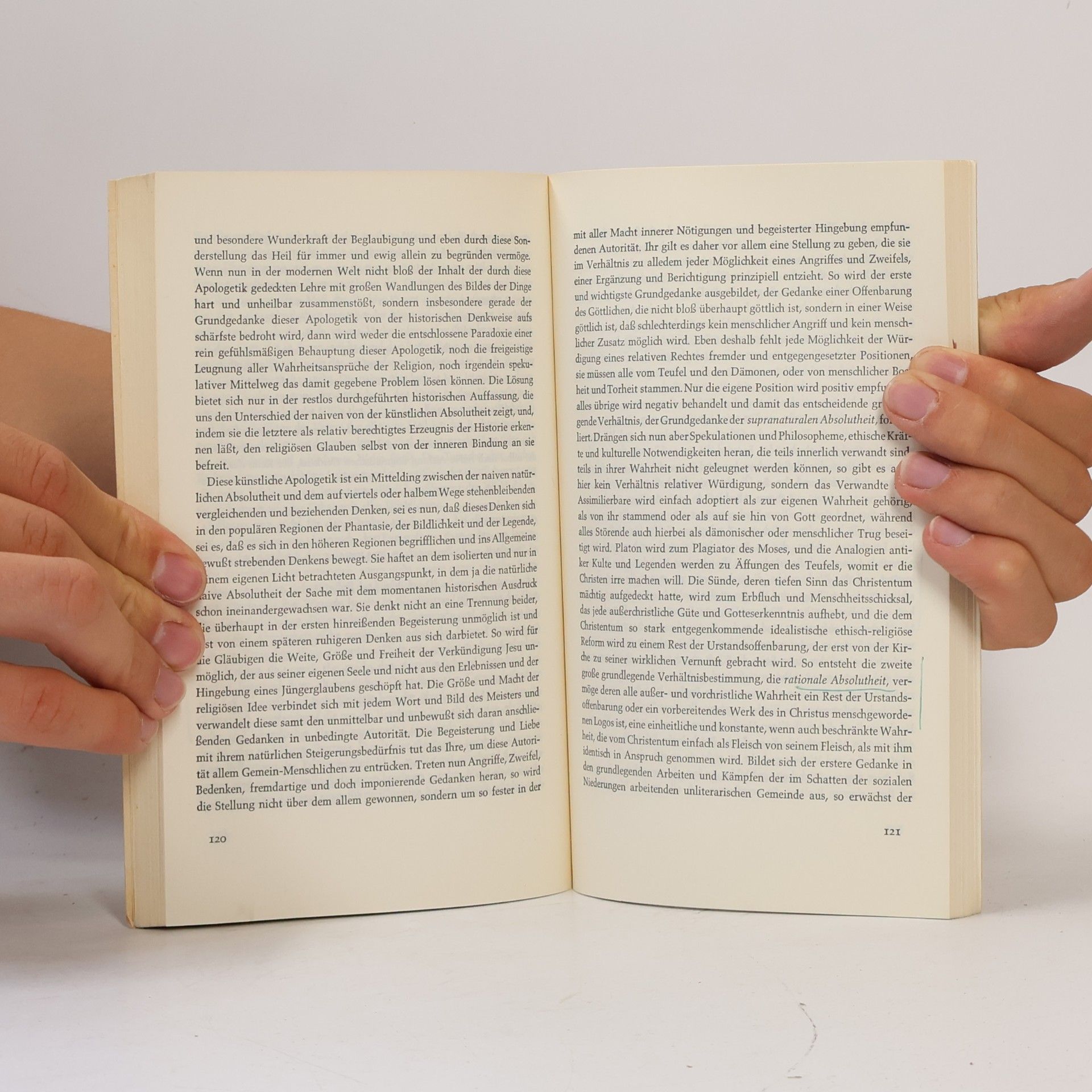 Ernst Troeltsch Die Absolutheit des Christentums