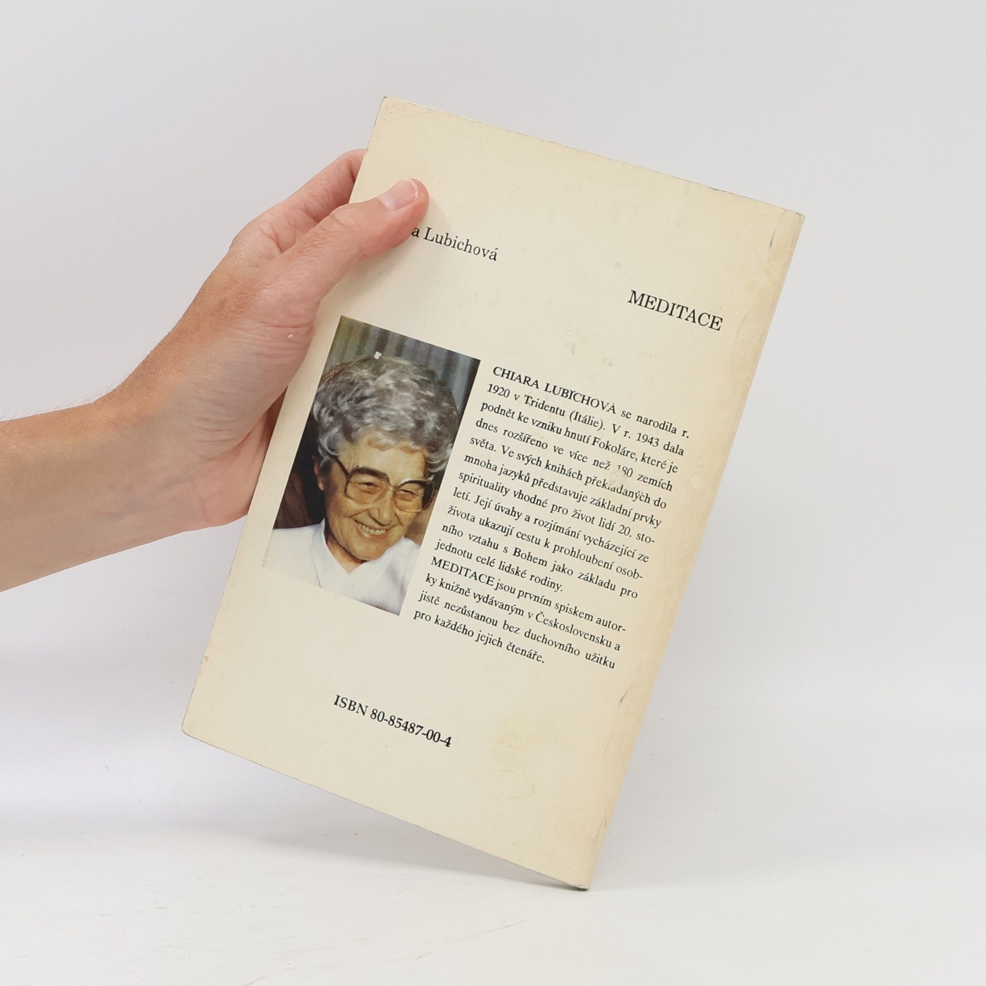 Chiara Lubich Meditace