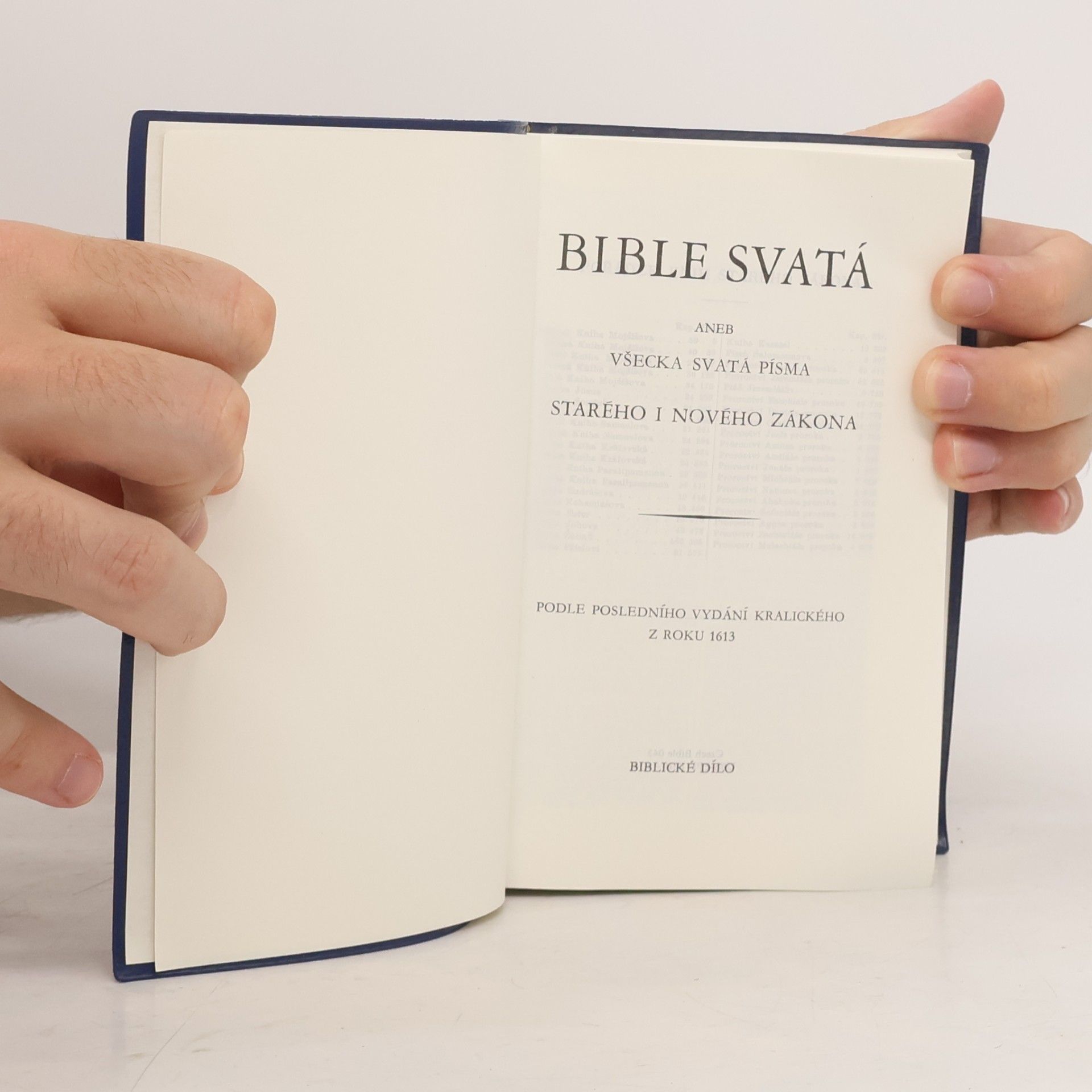 Kolektív autorov Bible svatá