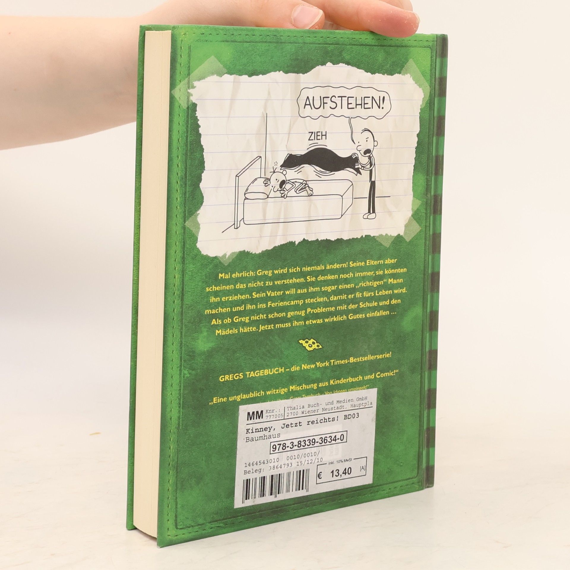 Jeff Kinney Gregs Tagebuch 3. Jetzt reicht's !