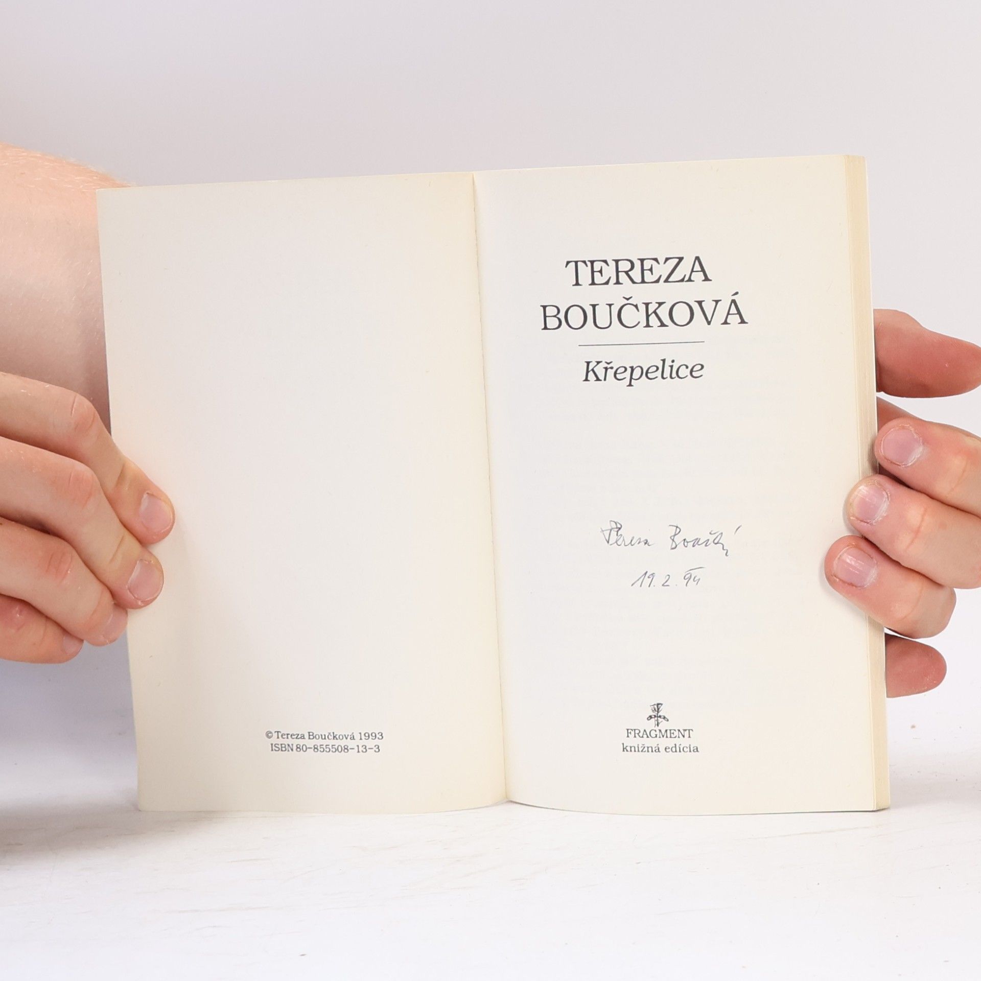 Tereza Boučková Křepelice