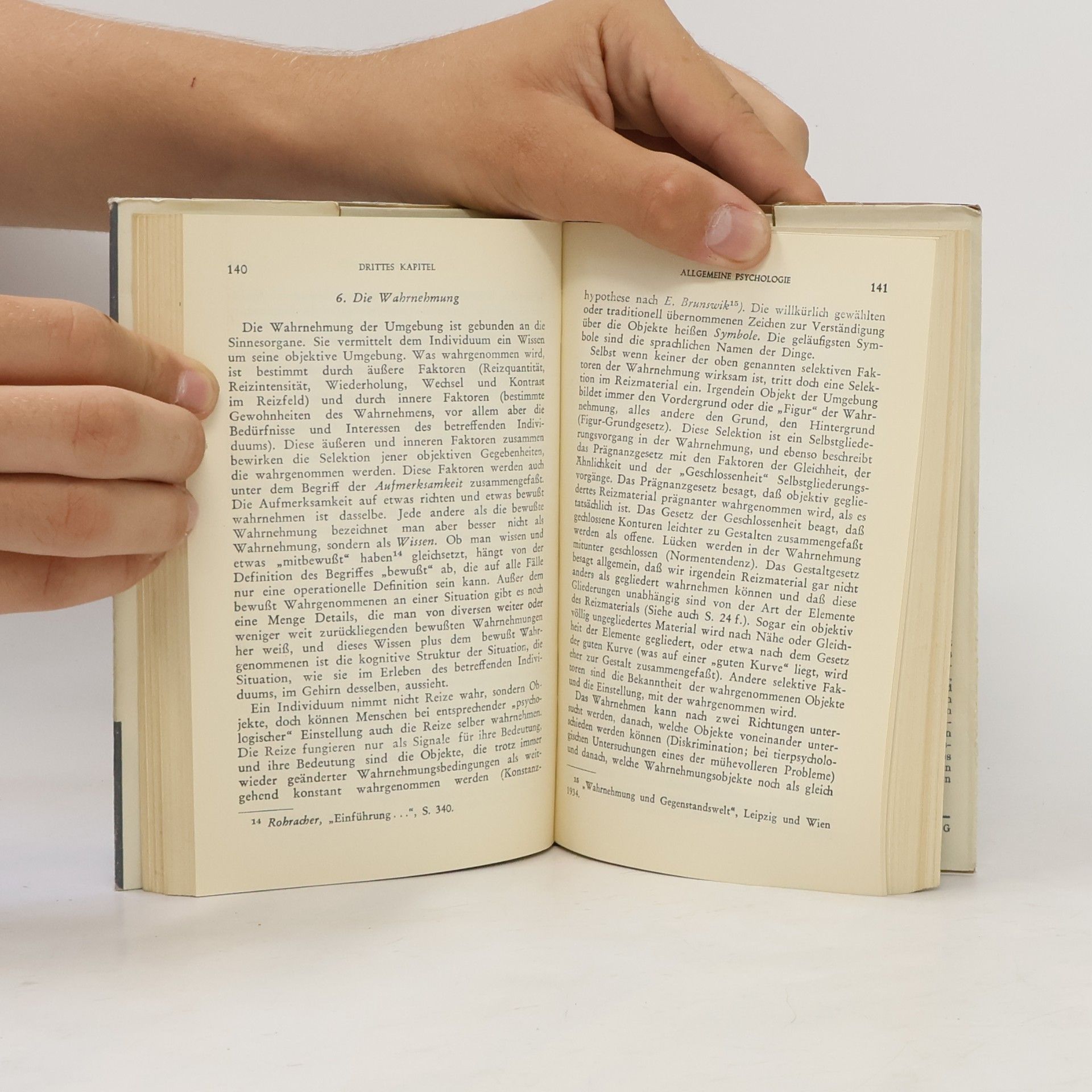 Walter Toman Einführung in die moderne Psychologie