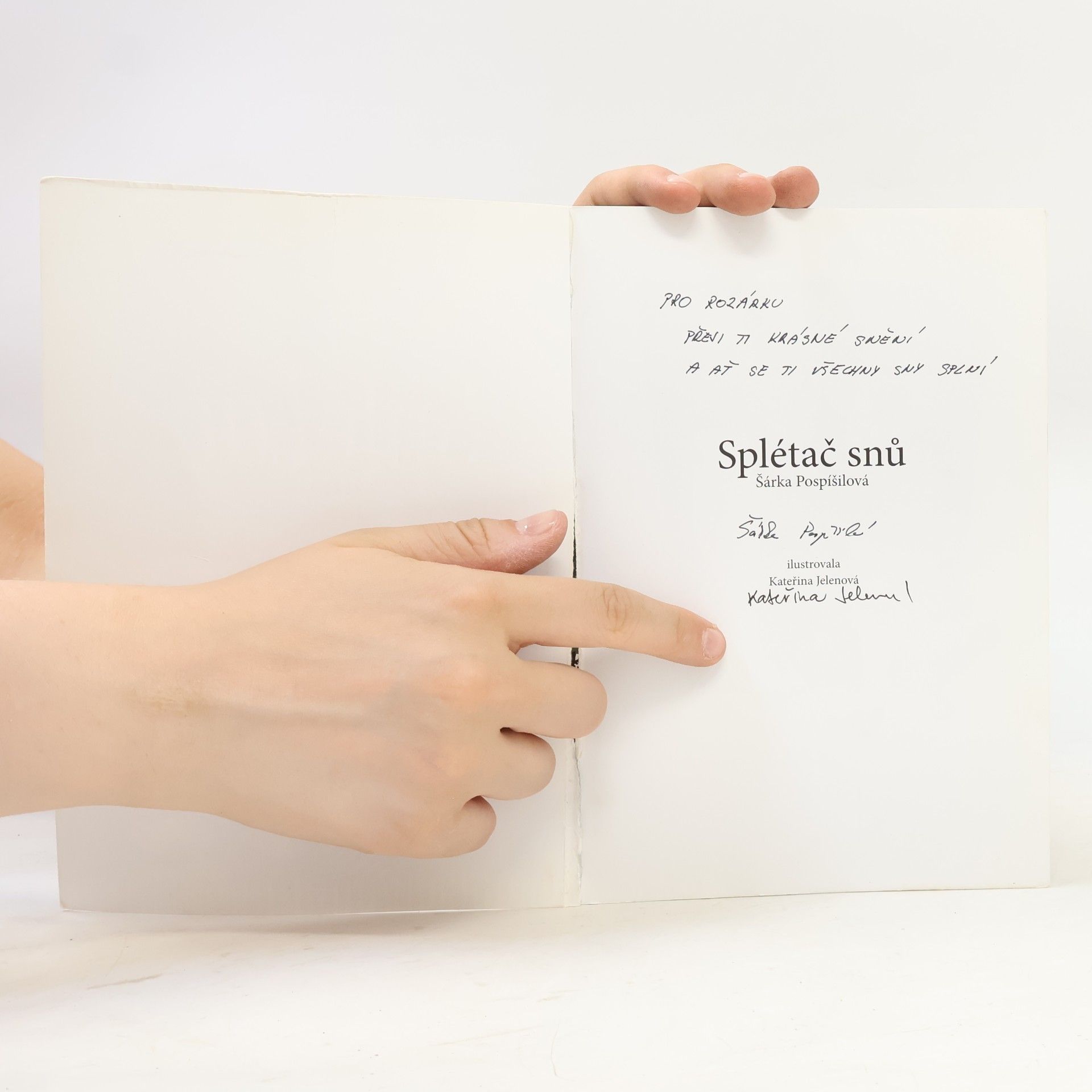 Šárka Pospíšilová Splétač snů