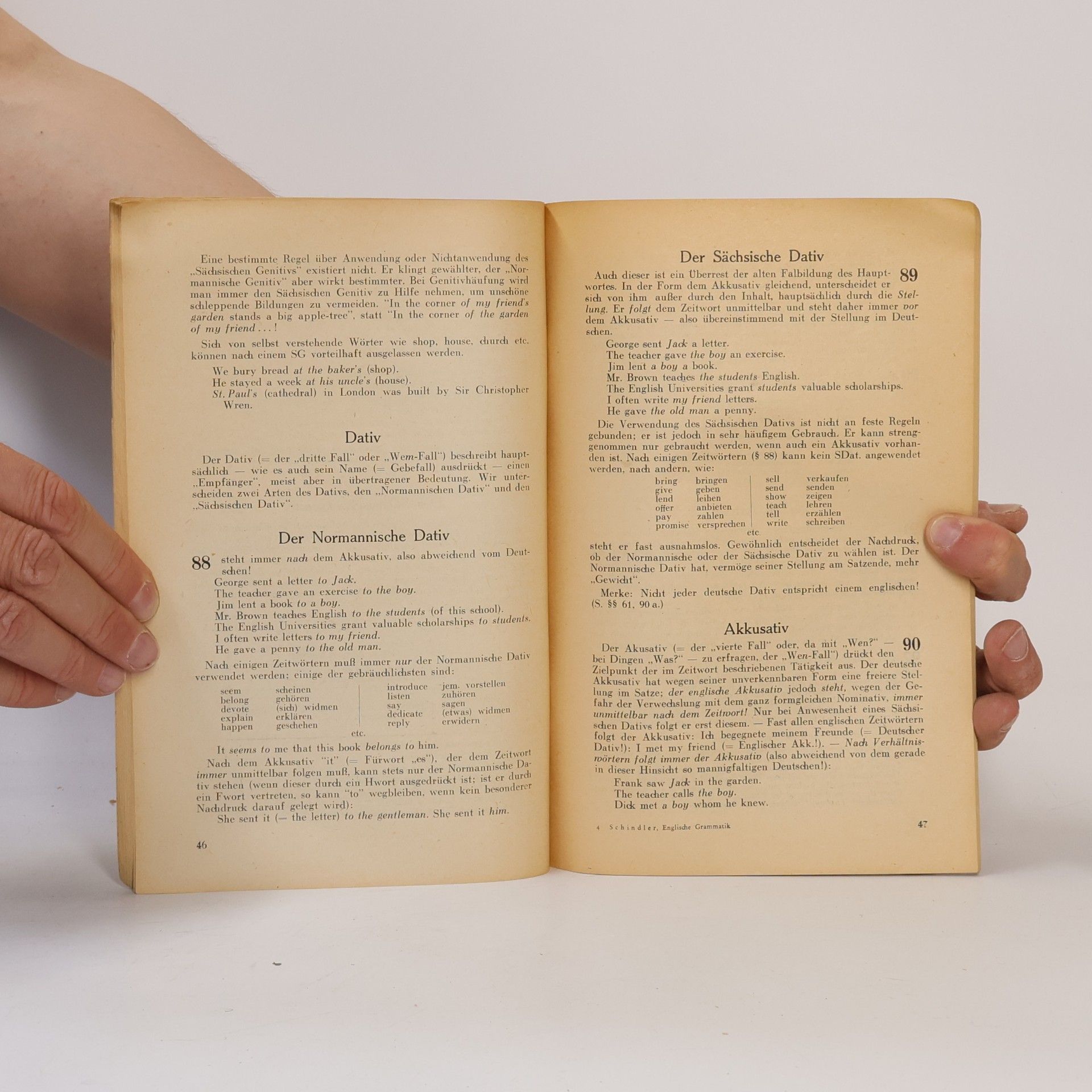 Hans Schindler Kurzgefaßte Englische Grammatik für Volkshochschulen