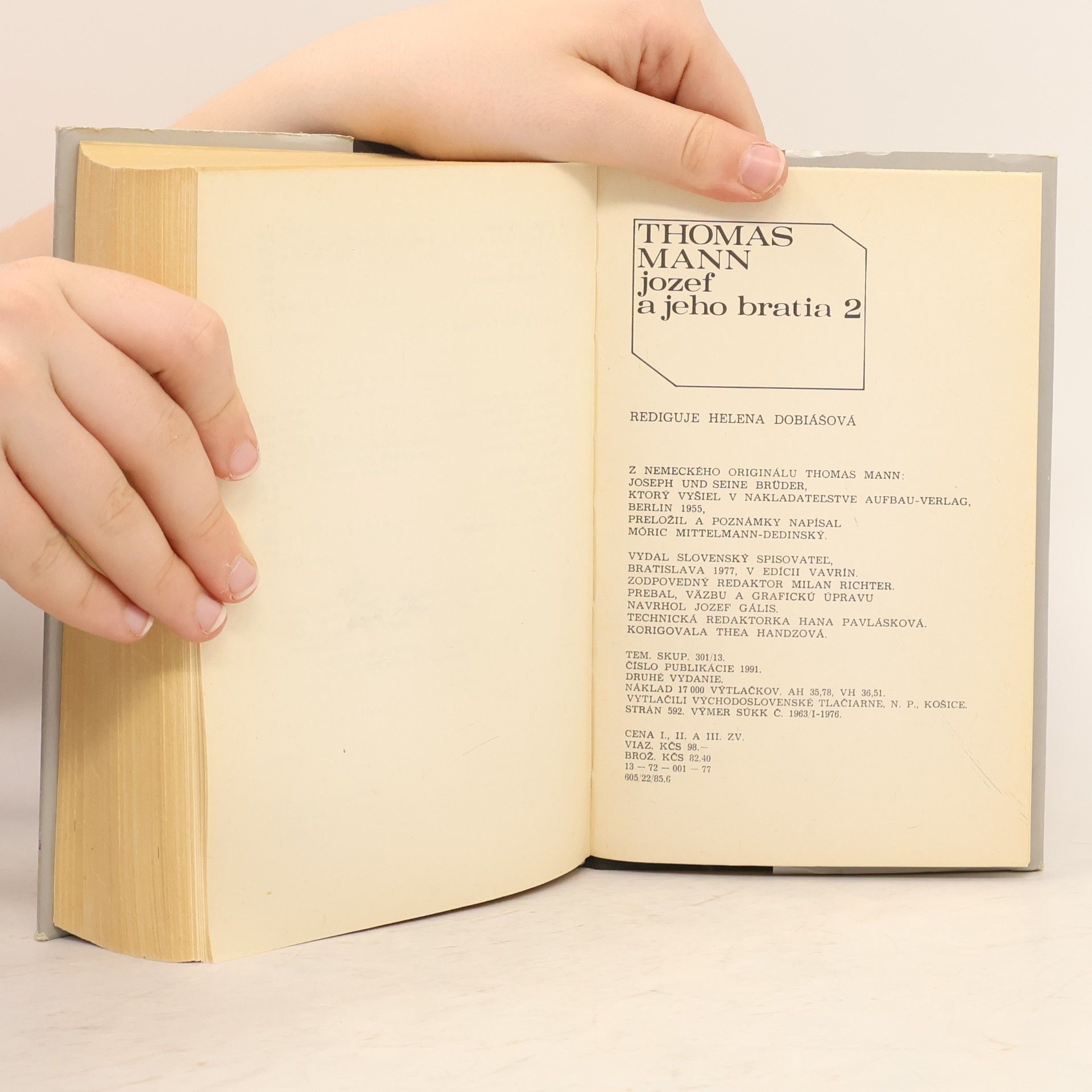 Thomas Mann Jozef a jeho bratia 2