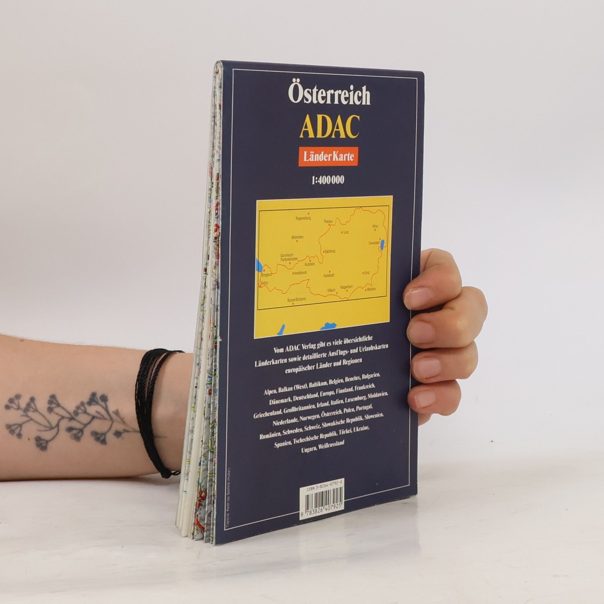 ADAC Karte, Österreich