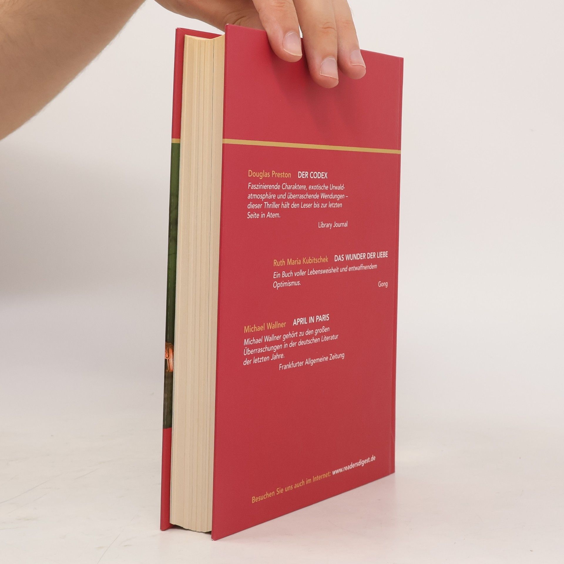 Douglas J. Preston Auswahlbücher. Der Codex. Das Wunder der Liebe. April in Paris