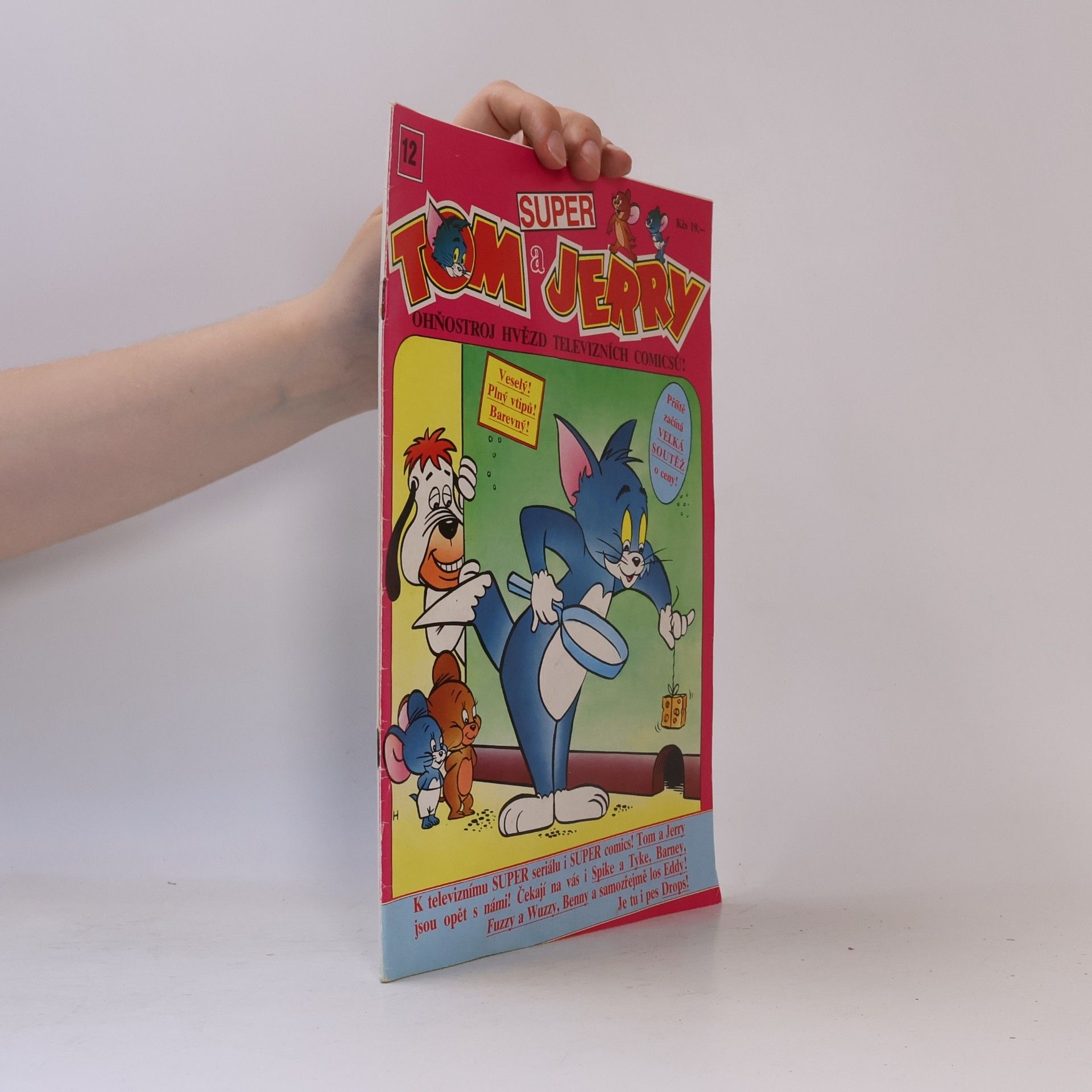 Kolektiv autorů Super Tom a Jerry : ohňostroj hvězd televizních comicsů. Číslo 12