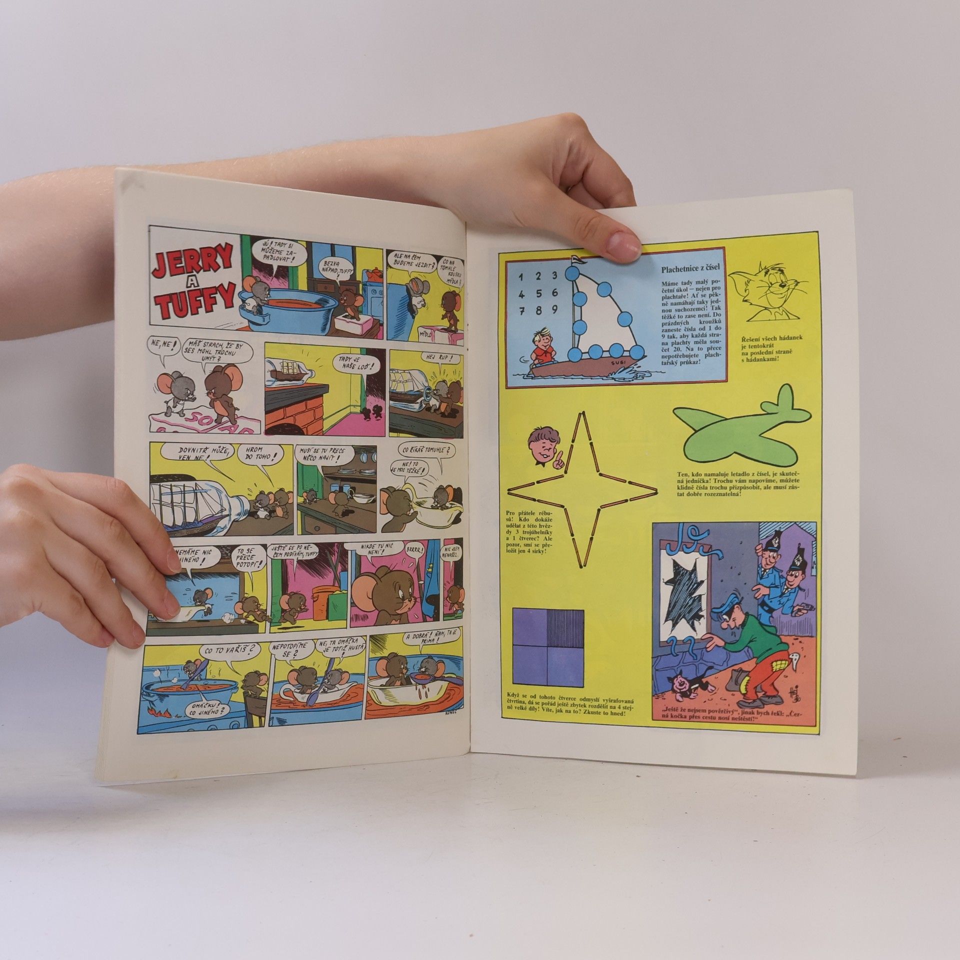 Kolektiv autorů Super Tom a Jerry : ohňostroj hvězd televizních comicsů. Číslo 12