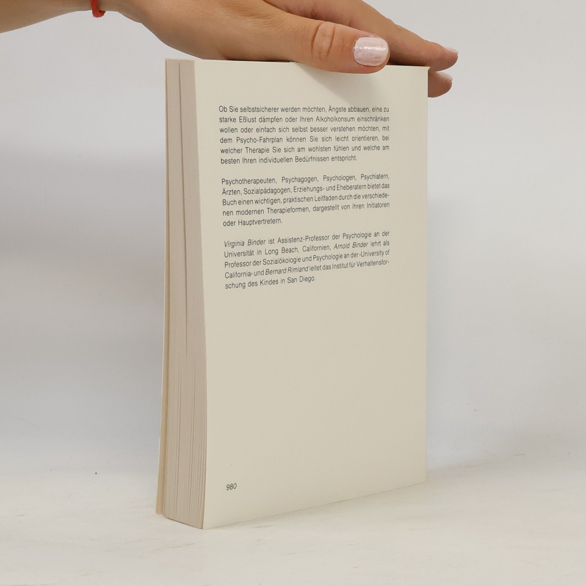 Virginia Binder Psycho-Fahrplan