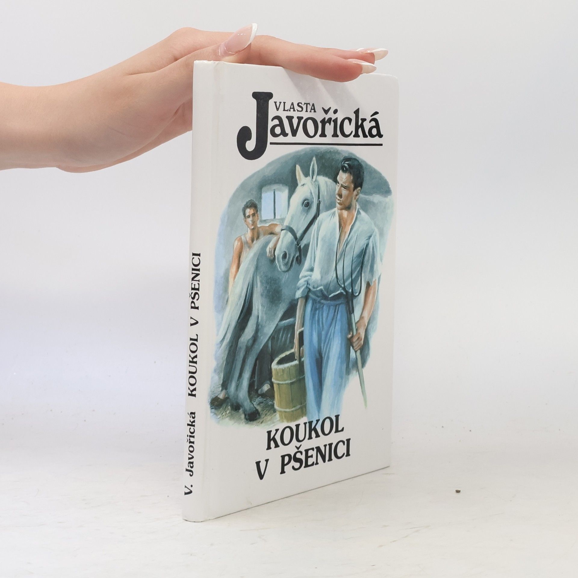 Vlasta Javořická Koukol v pšenici