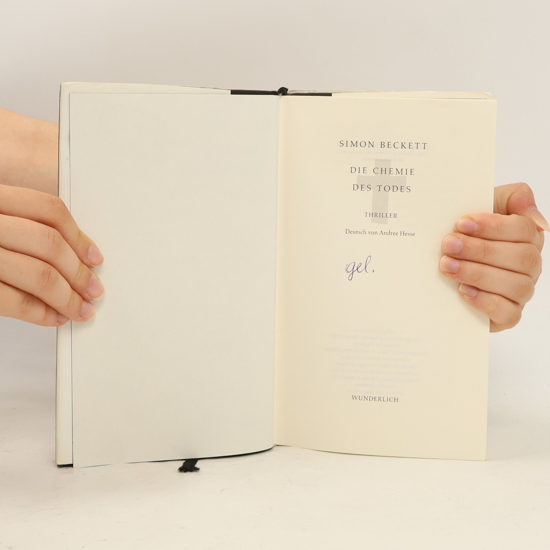 Simon Beckett Die Chemie des Todes
