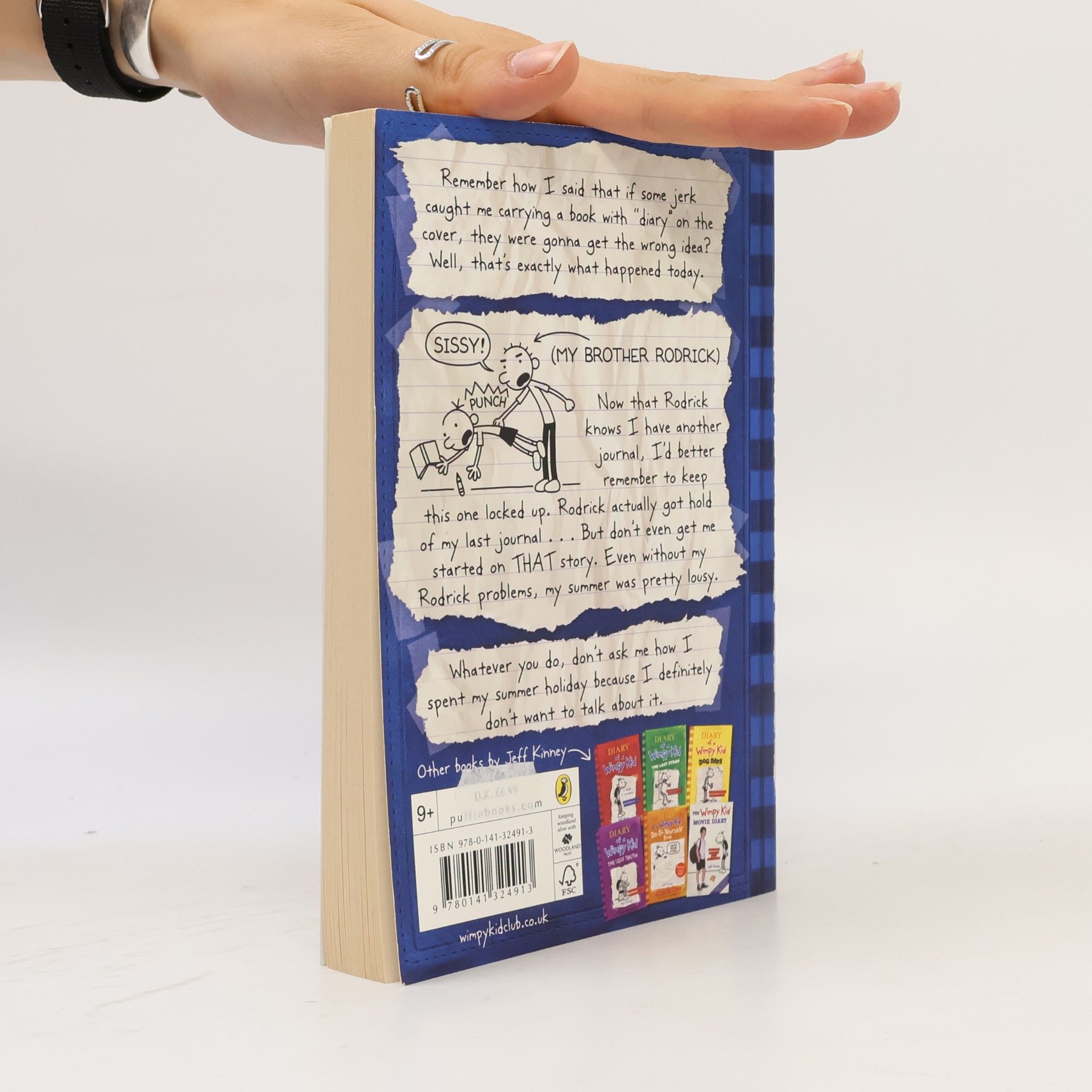 Jeff Kinney Diary of a Wimpy Kid. Rodrick Rules