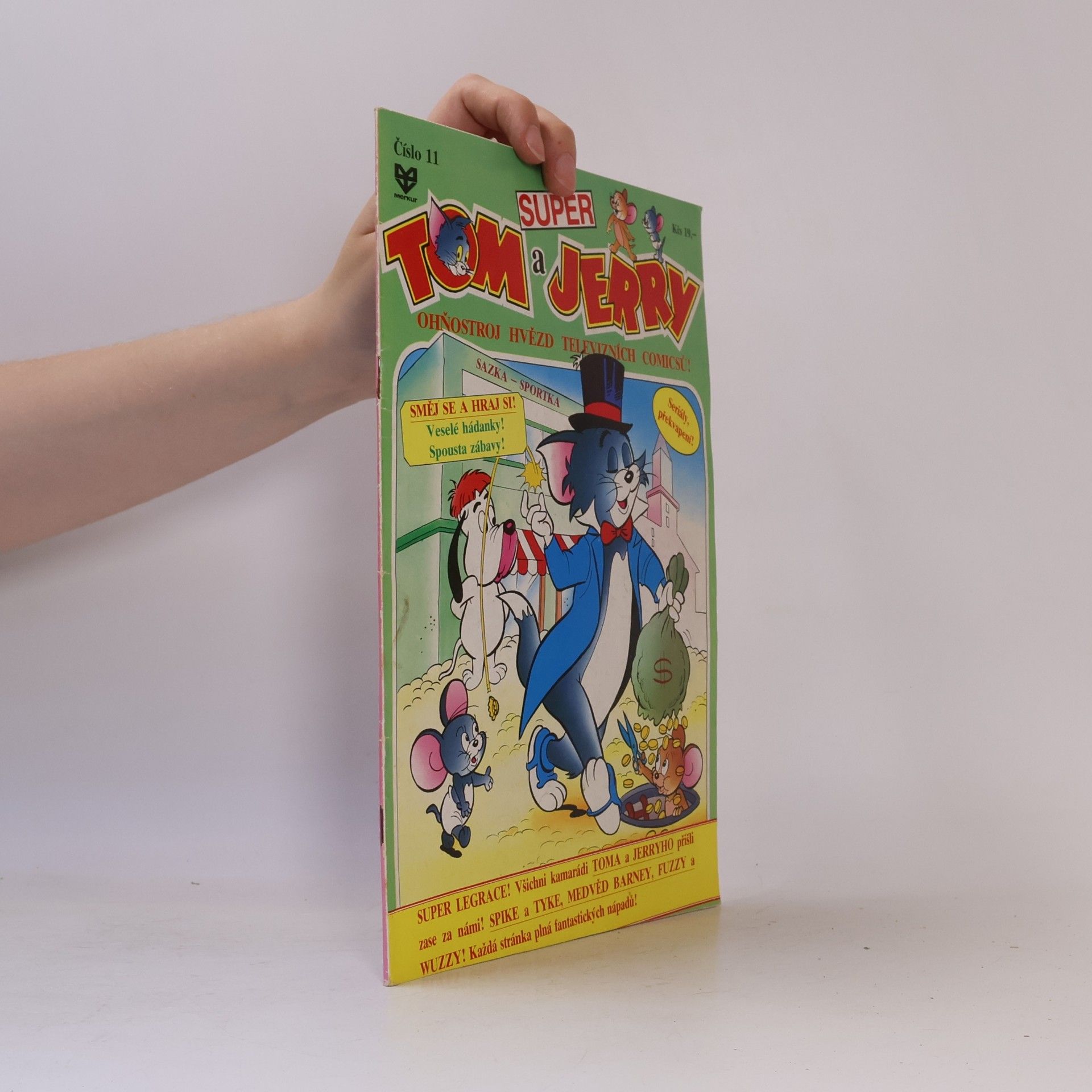 Autores varios Super Tom a Jerry : ohňostroj hvězd televizních comicsů. Číslo 11